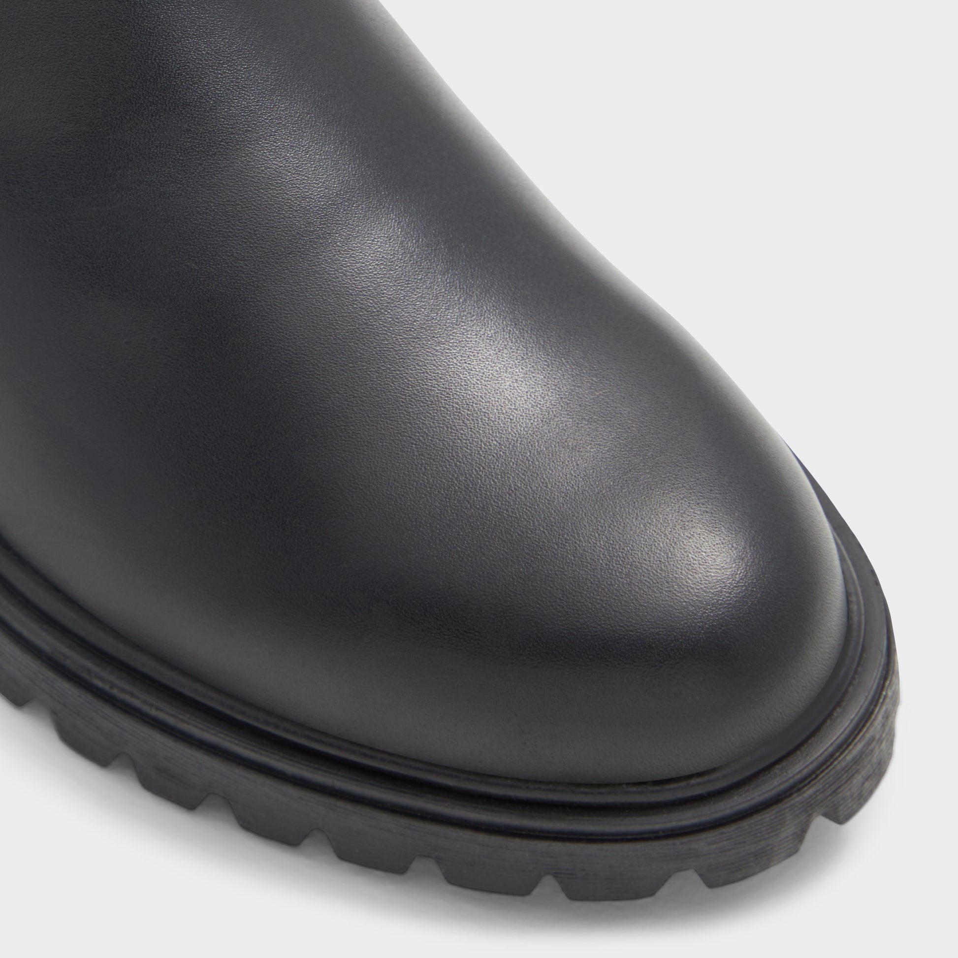 Close-up of the Black Adalitlan Chelsea boot