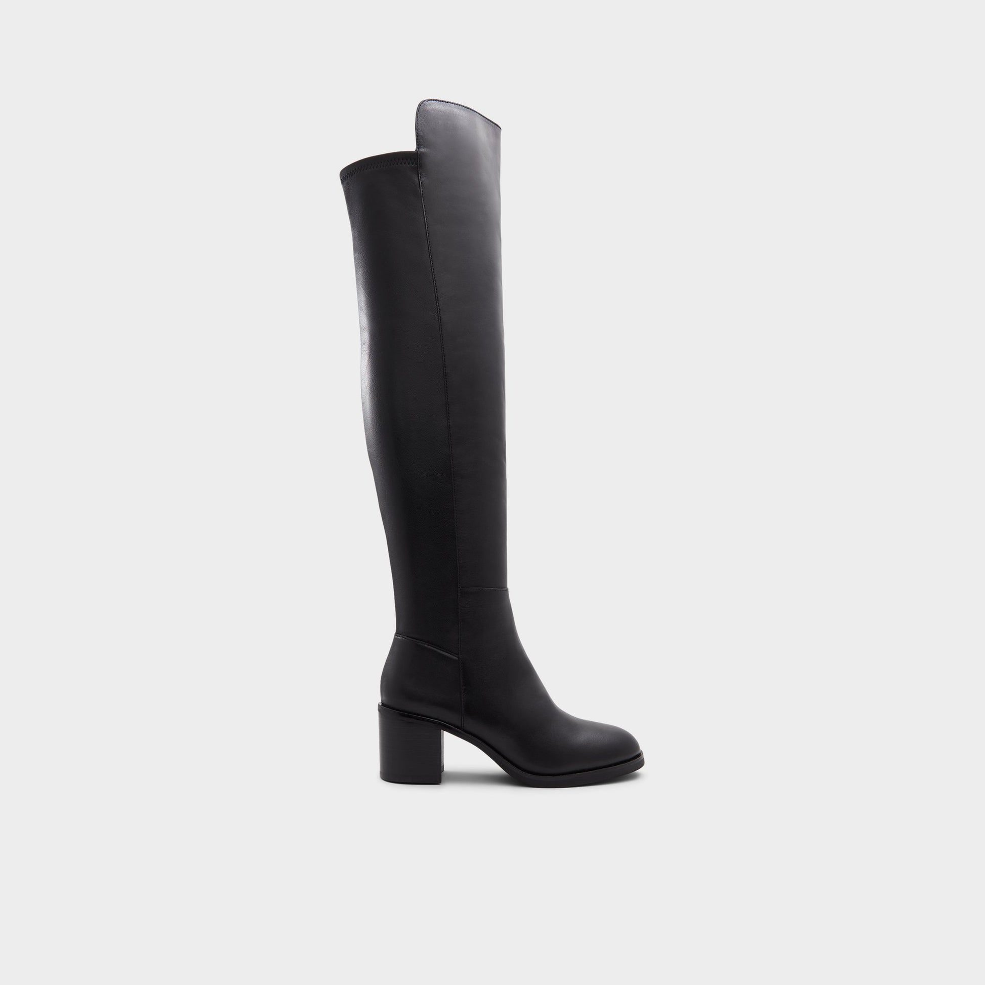 Main View of Black Aalinah Knee-high boot for Womens