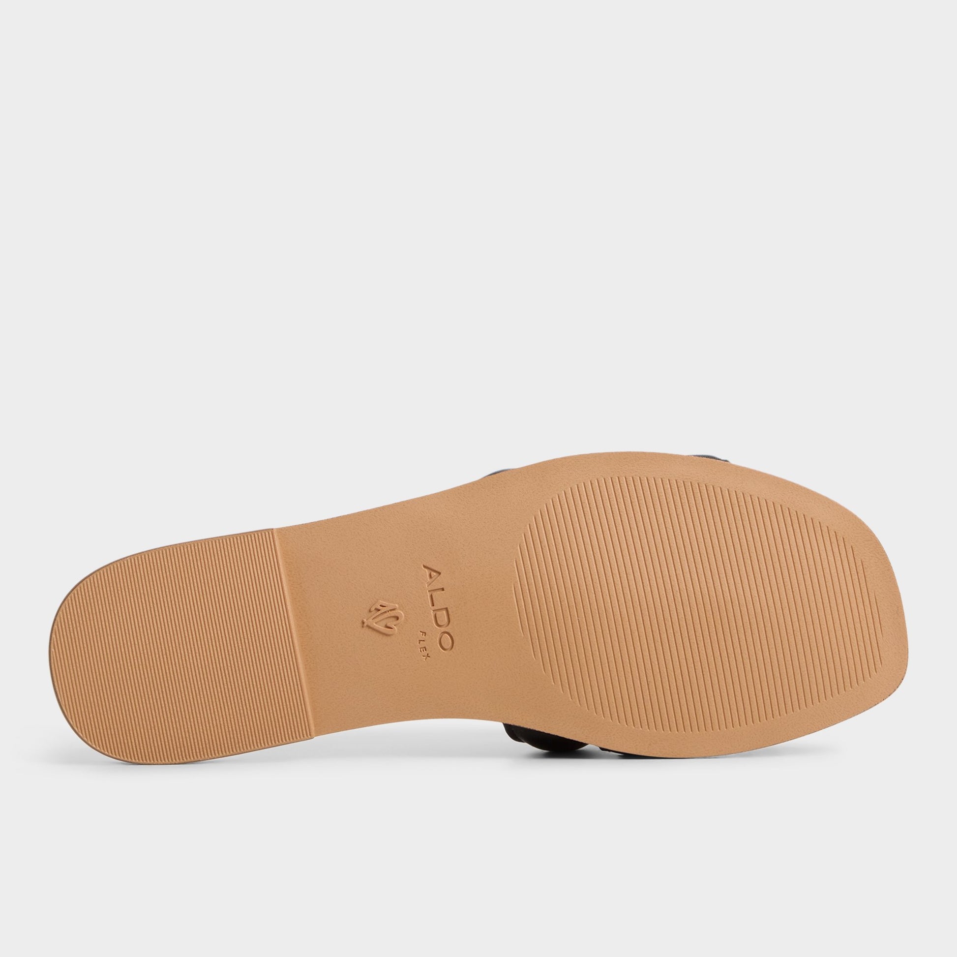 View of Oxford Elenaa Slide sandal's sole