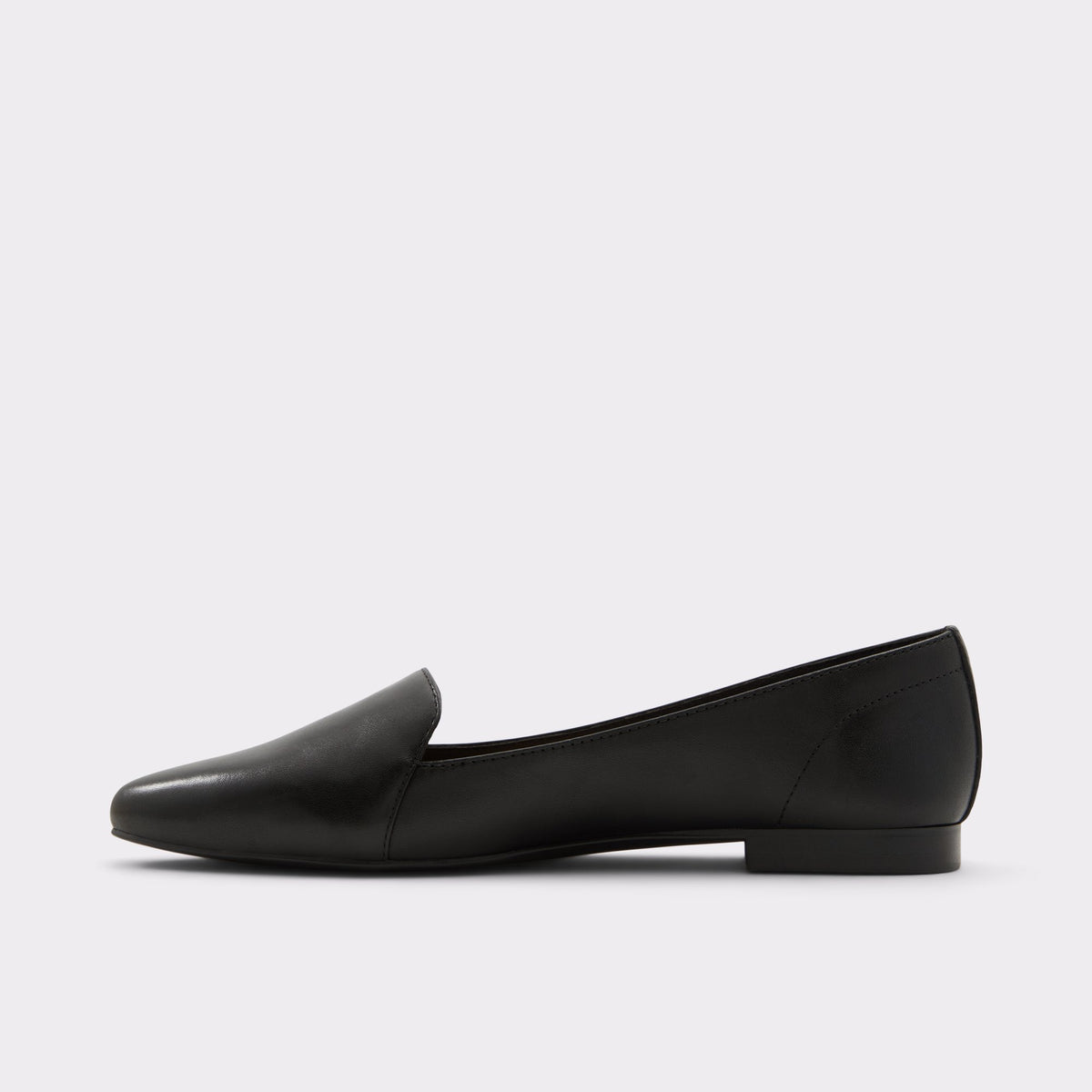 Side view of Black Winifred Slip-on