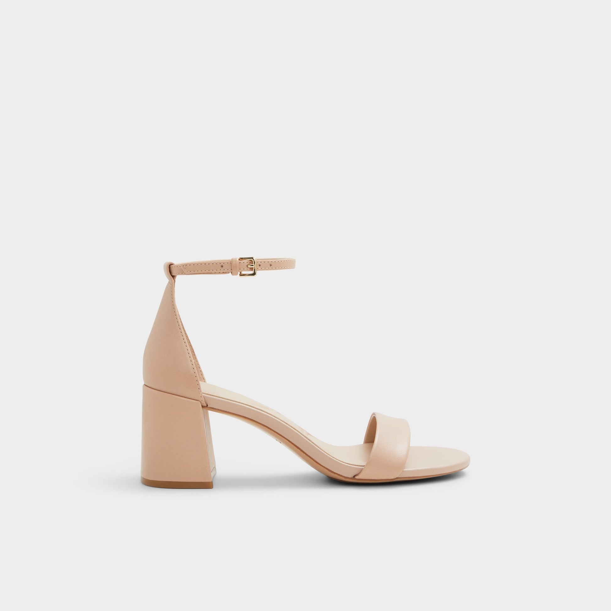 Main View of Bone Pristine Strappy heeled sandal for Womens