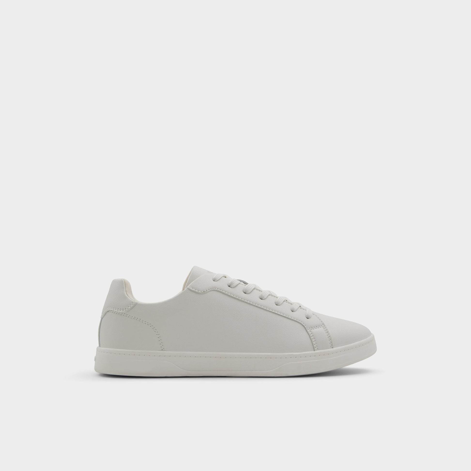 Main View of White Oscar Low top sneaker for Mens
