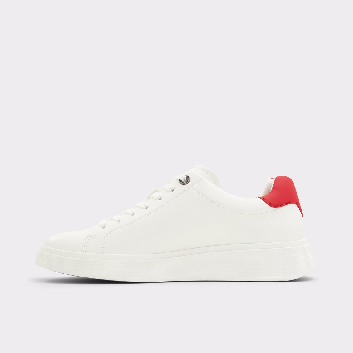 Side view of White Daxton Low top sneaker