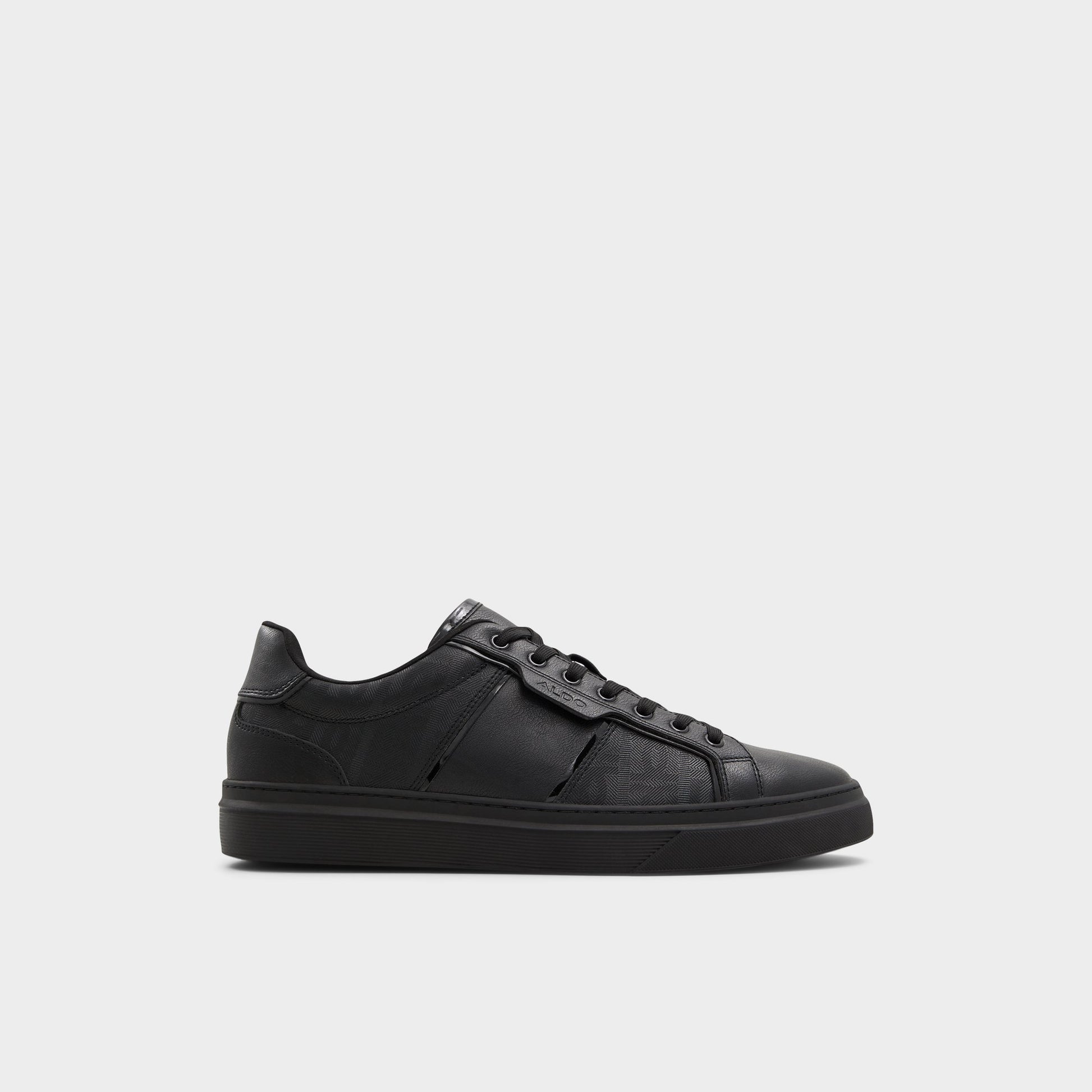 Main View of Other black Courtline Low top sneaker for Mens