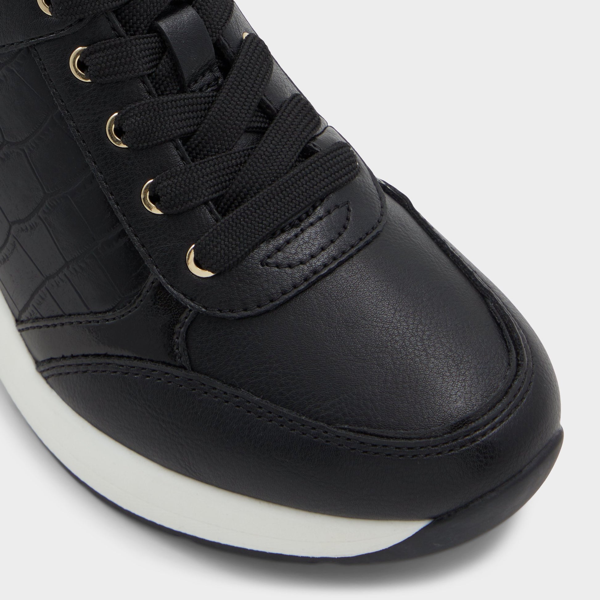 Close-up of the Other Black Iconistep Jogger sneaker