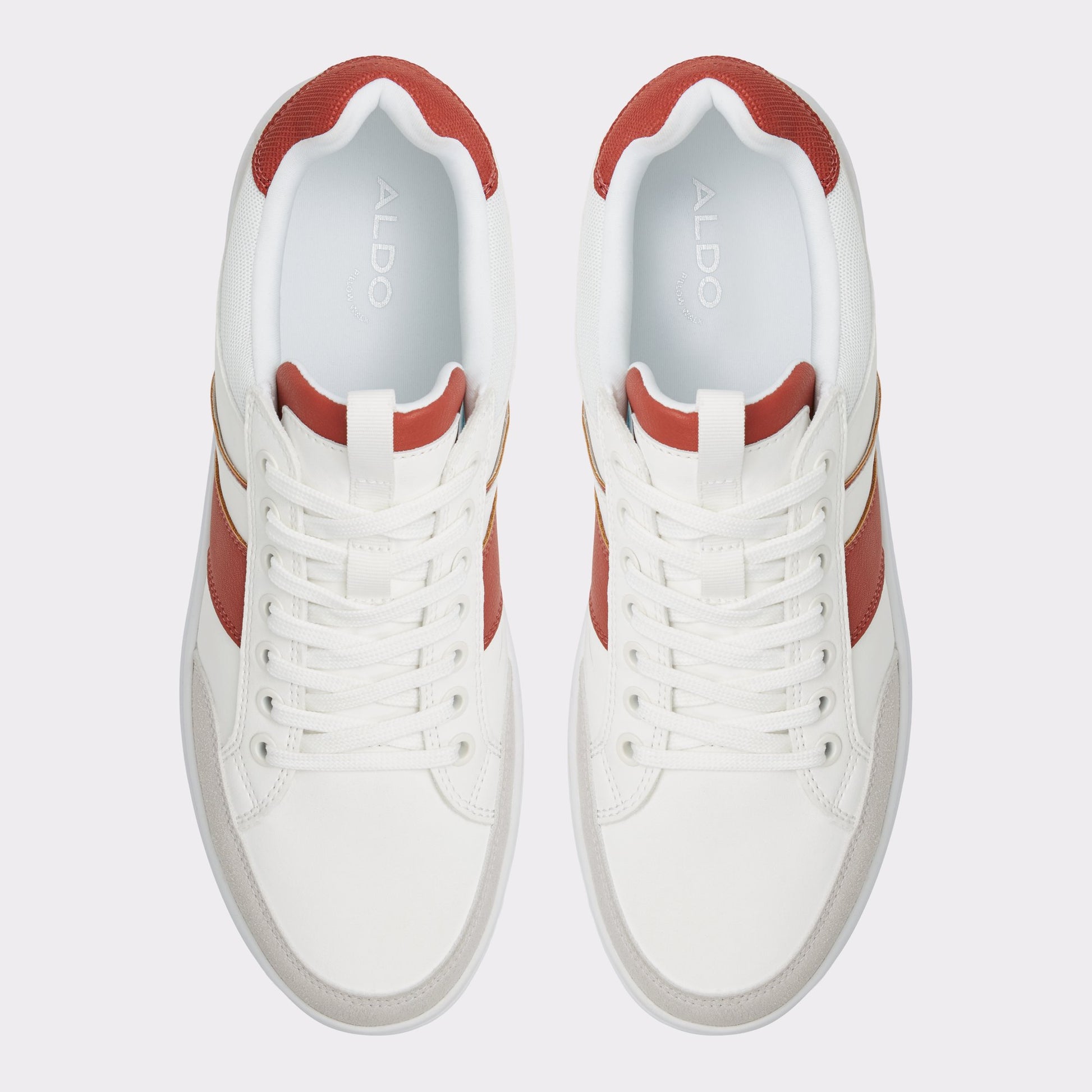 Top-down view of the Other White Elio Low top sneaker