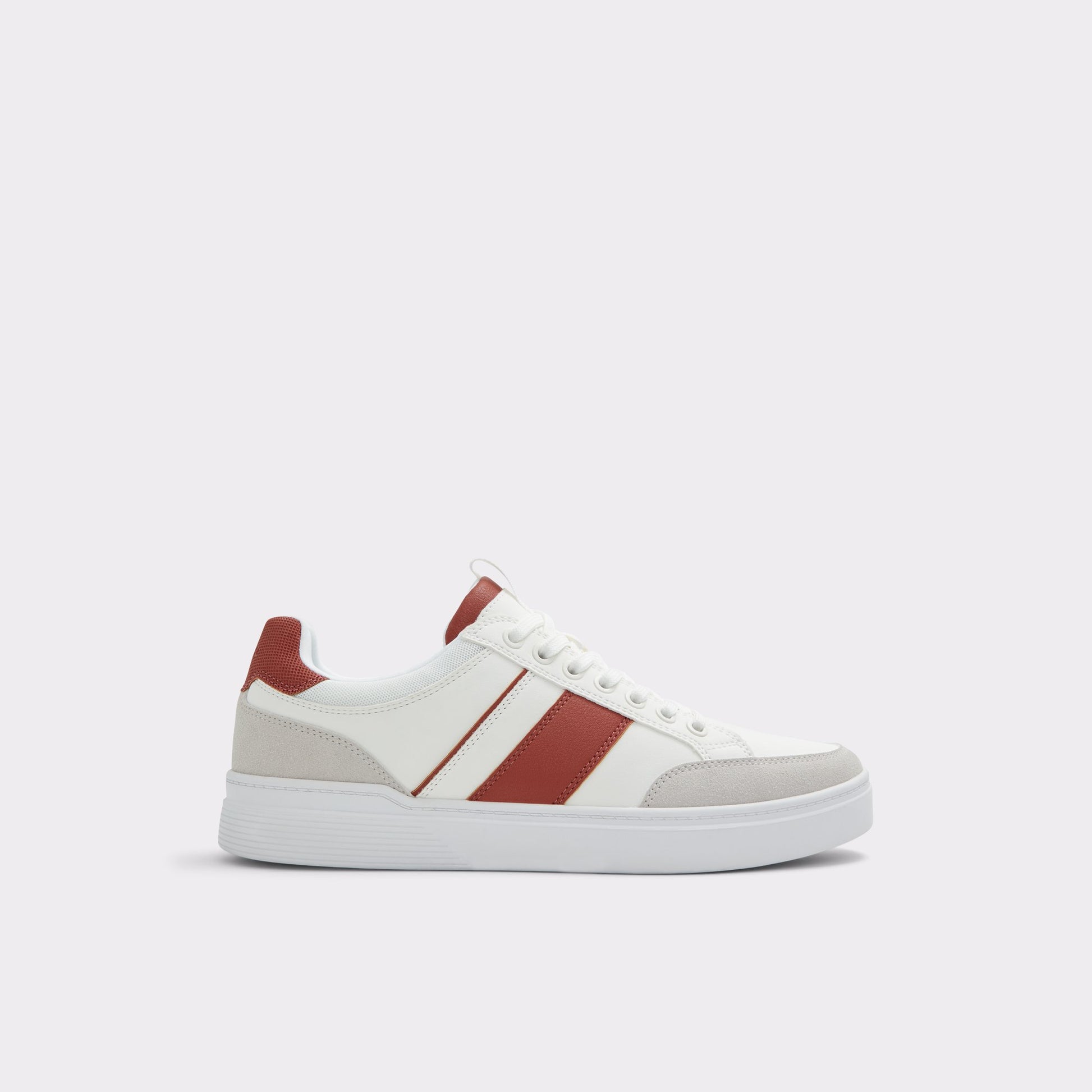 Main View of Other White Elio Low top sneaker for Mens