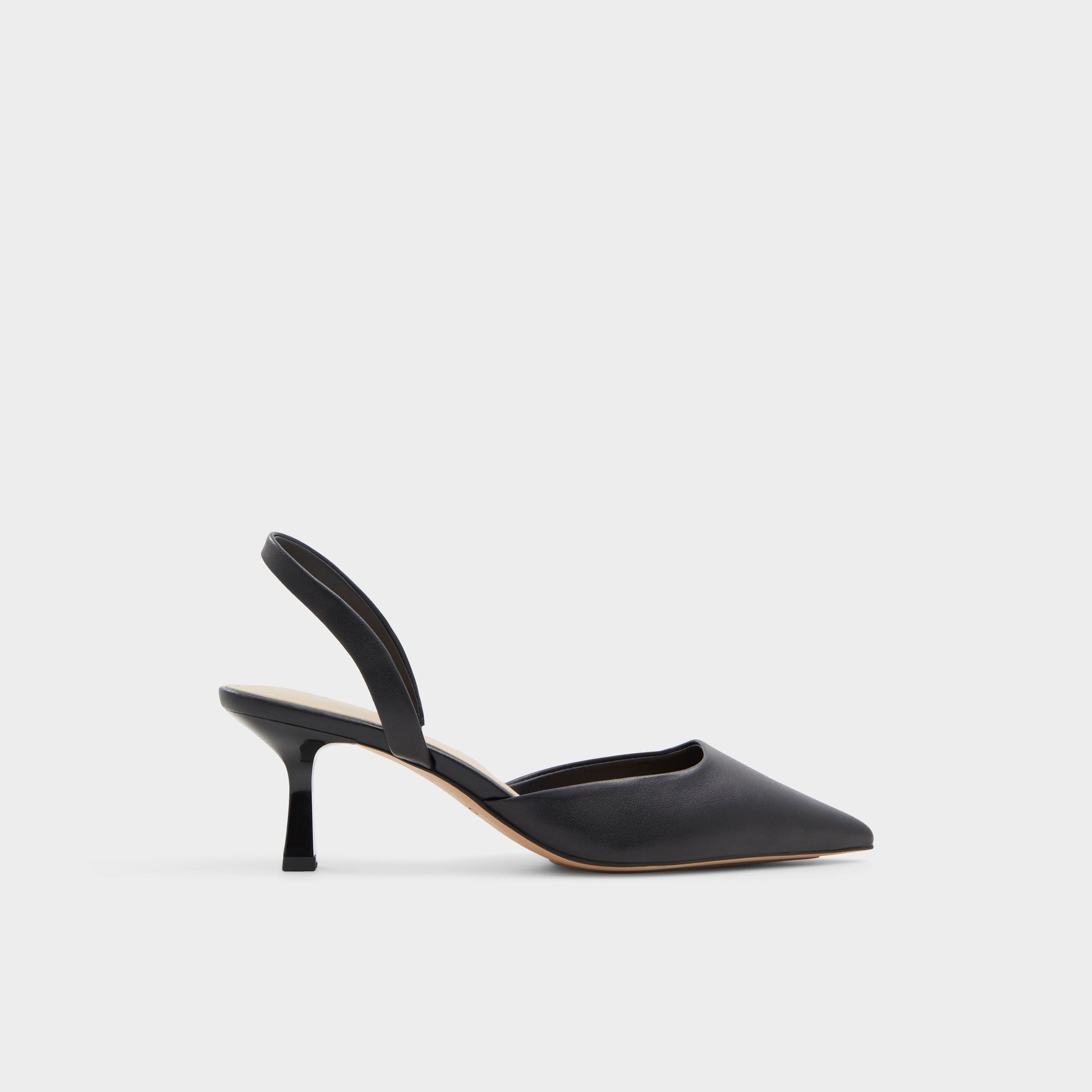 Main View of Black Gavedessi Slingback heel for Womens