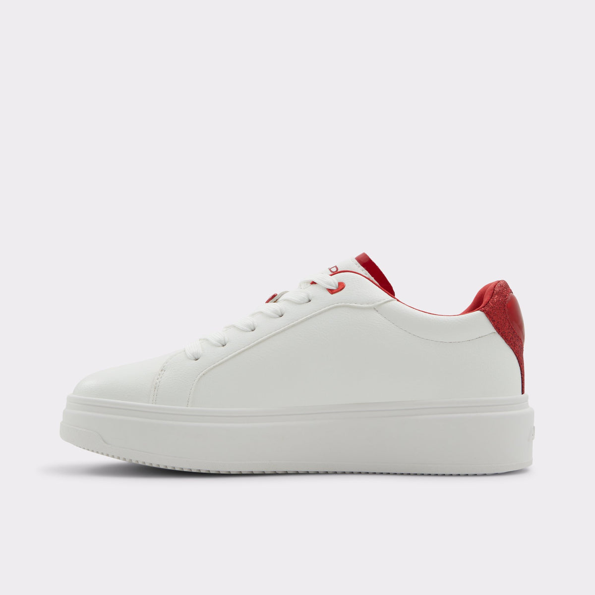 Side view of Other Red Rosecloud Low top sneaker