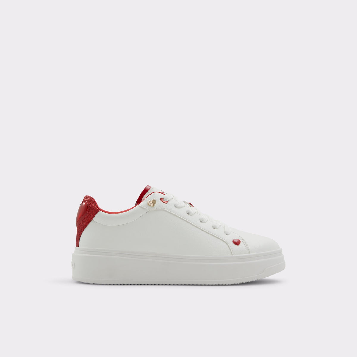 Main View of Other Red Rosecloud Low top sneaker for Womens