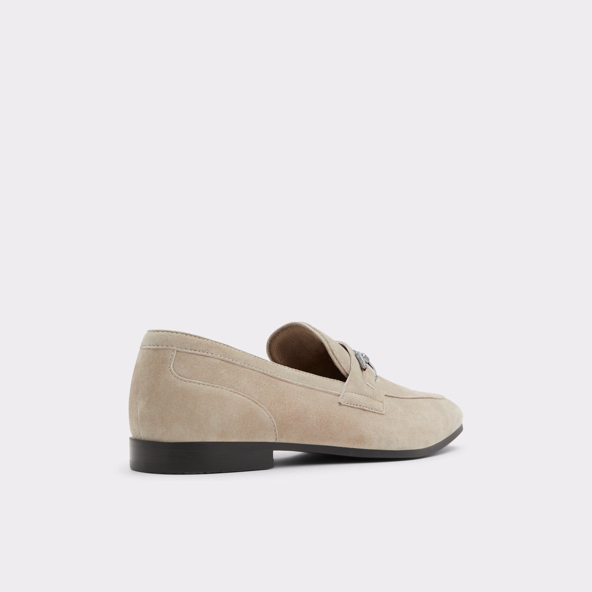 Three-quarter angle of Brown Overflow Marinho Loafer's back side