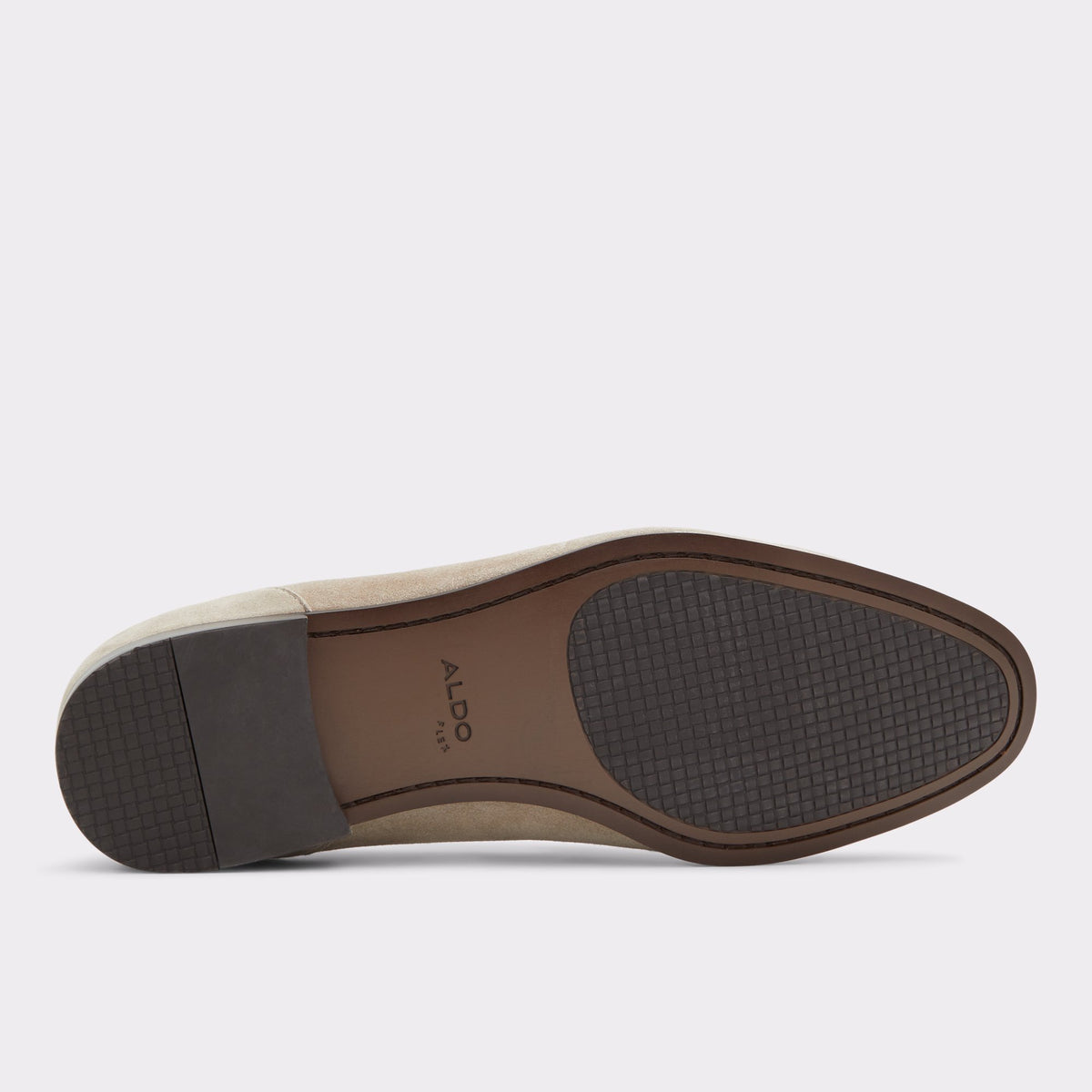 View of Brown Overflow Marinho Loafer's sole