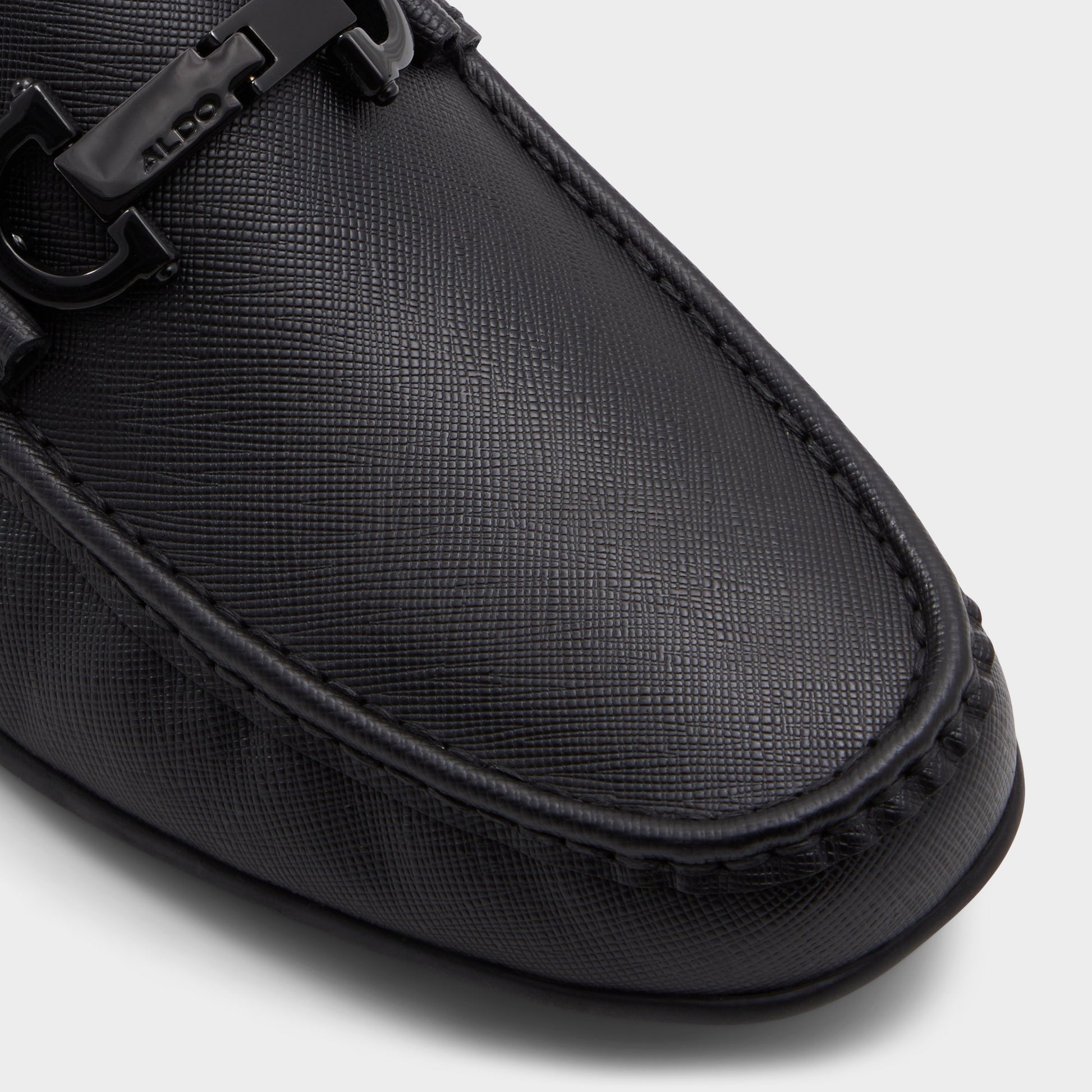 Close-up of the Open Black Orlovoflexx Driving shoe