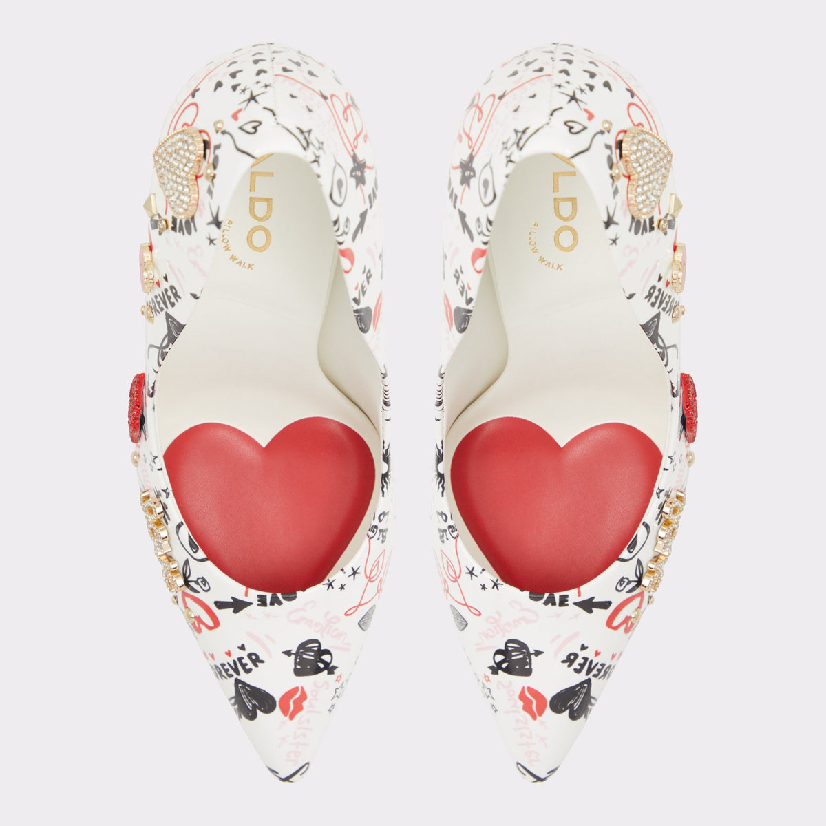 Top-down view of the Assorted Stessy2.0 Stiletto Pump