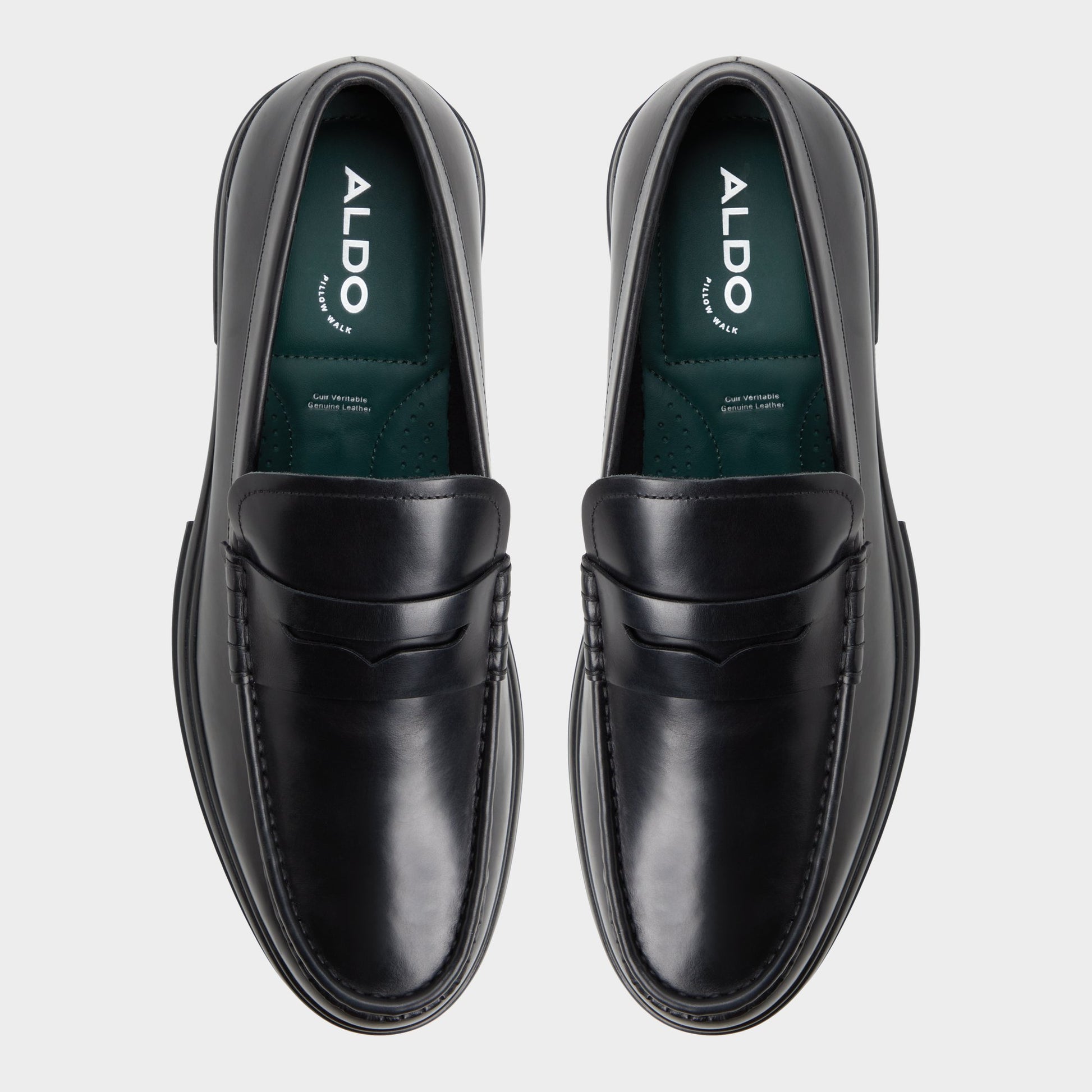 Tucker Black Men's Loafers Slip-Ons