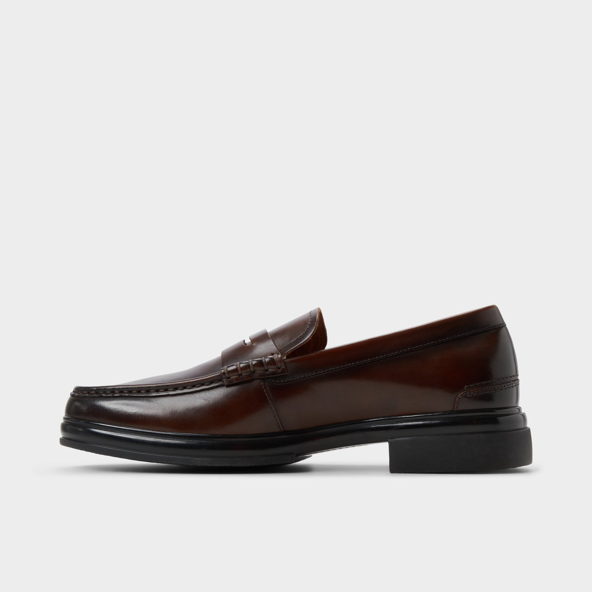 Side view of Other Brown Tucker Loafer