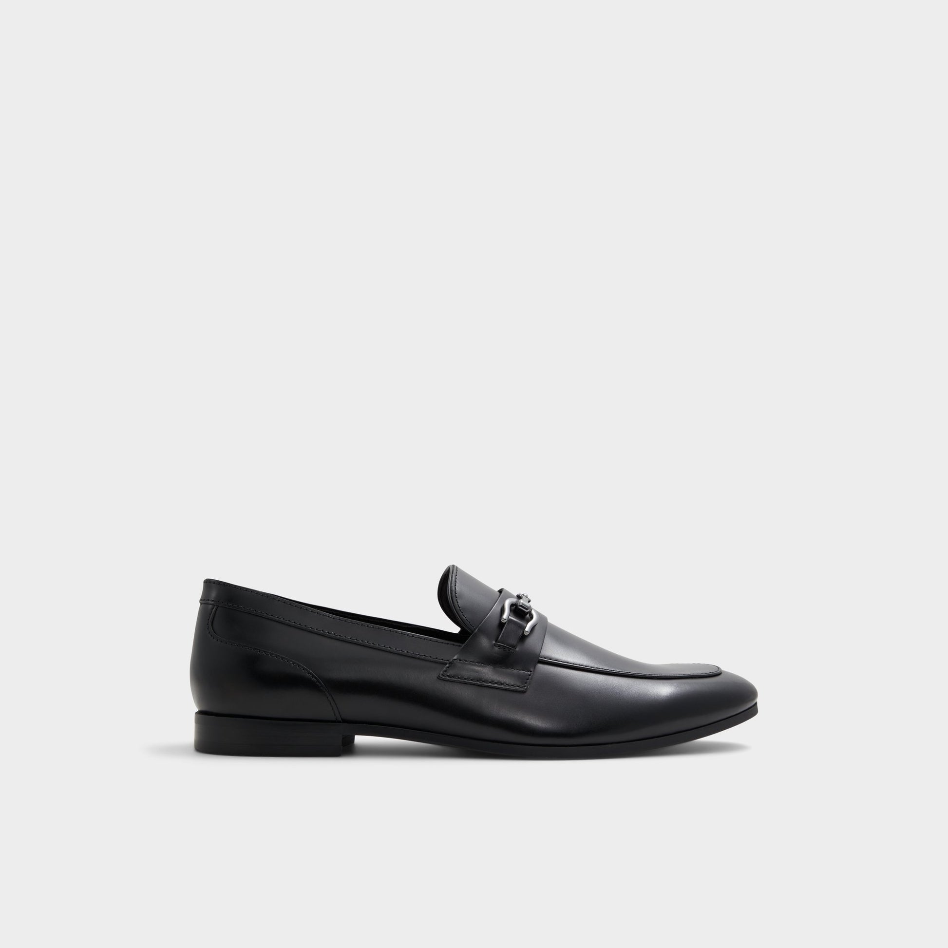 Main View of Open Black Marinho Loafer for Mens