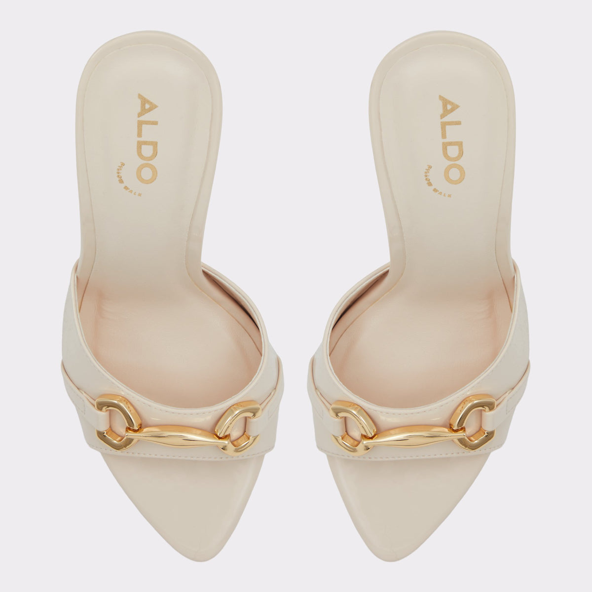Top-down view of the Other Beige Edoassi Mule