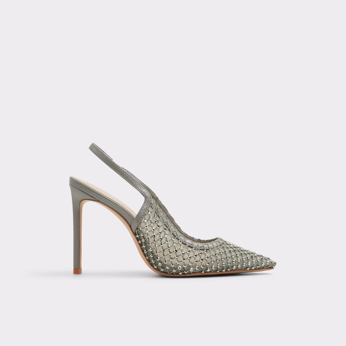 Main View of Dark Green Marciana Slingback heel for Womens