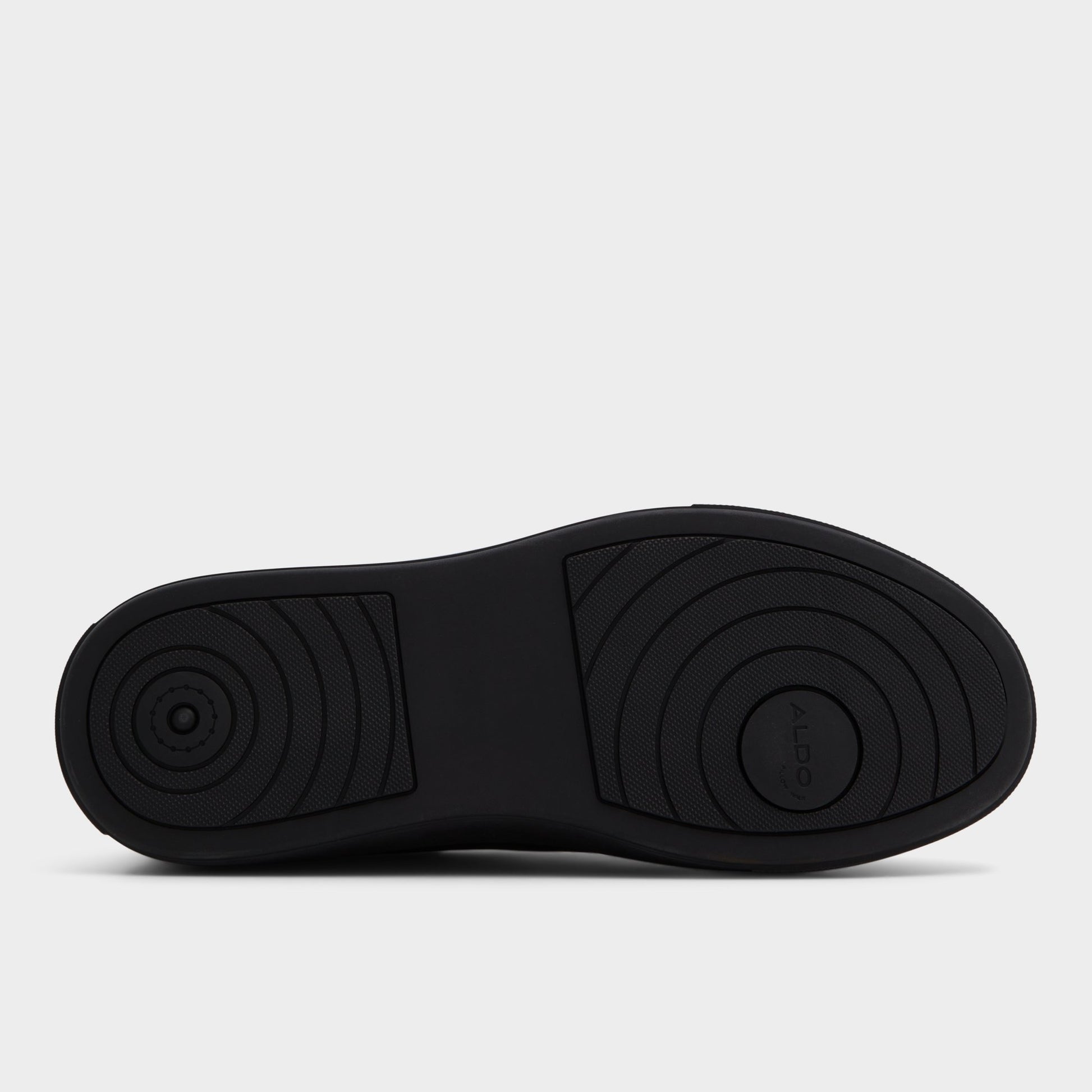 View of Black/Black Midtown Low top sneaker's sole