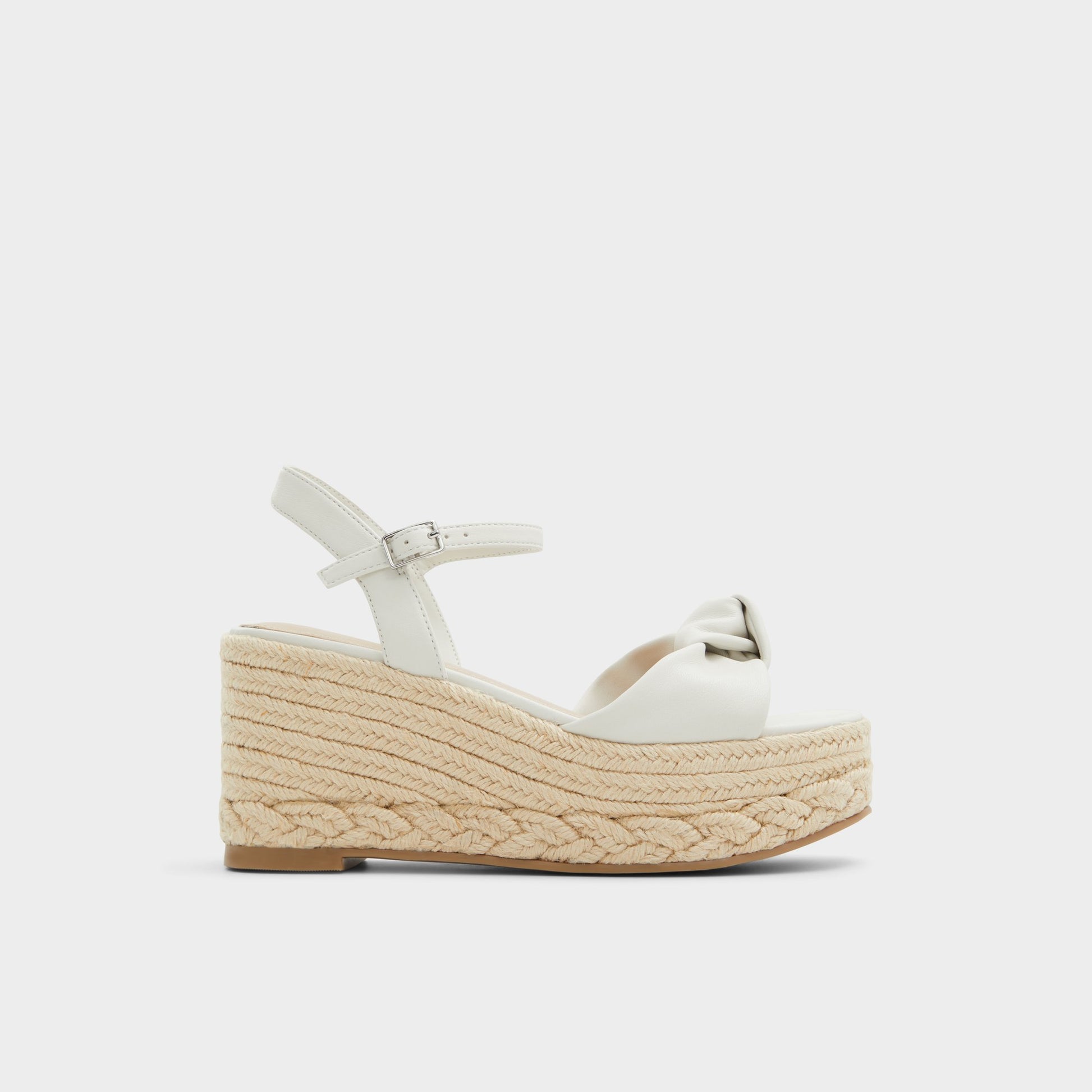 Main View of White Annamarie Wedge sandal for Womens