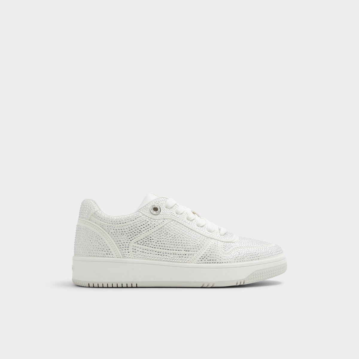 Vue principale de Blanc Ouvert Retroact Sneaker bas pour Femmes
