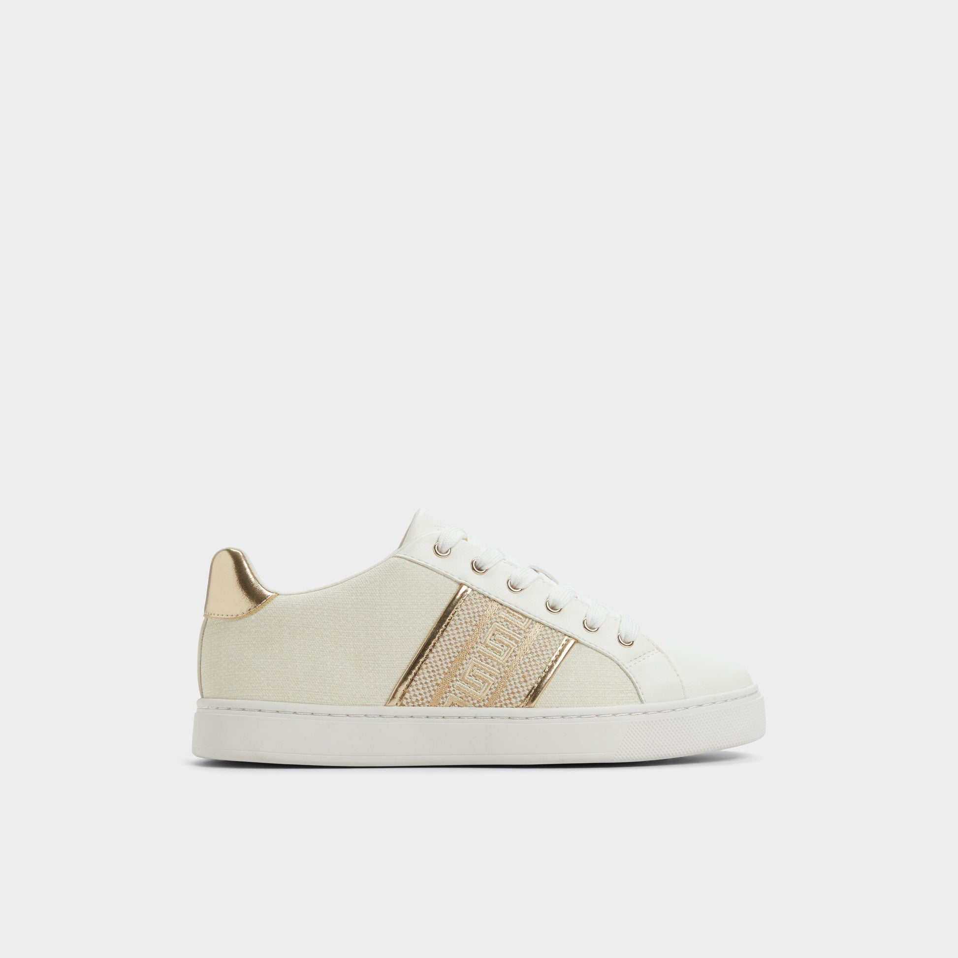 Main View of Gold Palazzi Low top sneaker for Womens