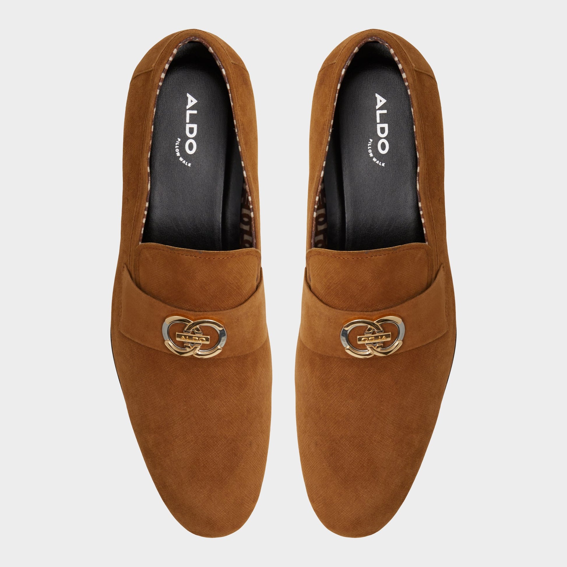 Top-down view of the Cognac Montecarlo Loafer