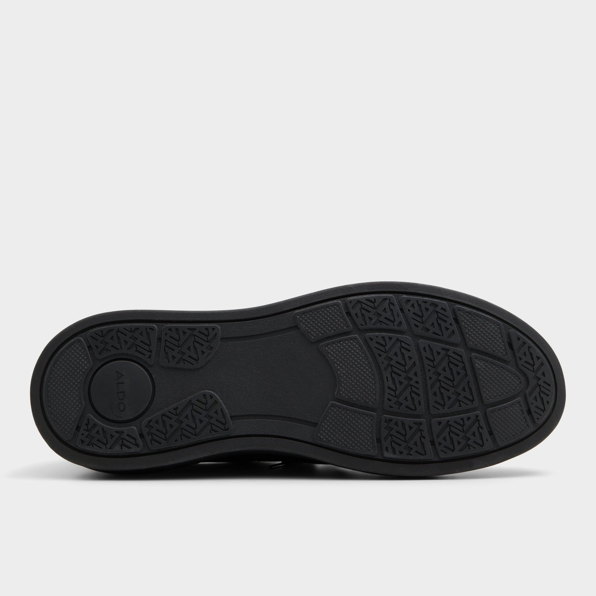View of Black/Black Lewiston Low top sneaker's sole