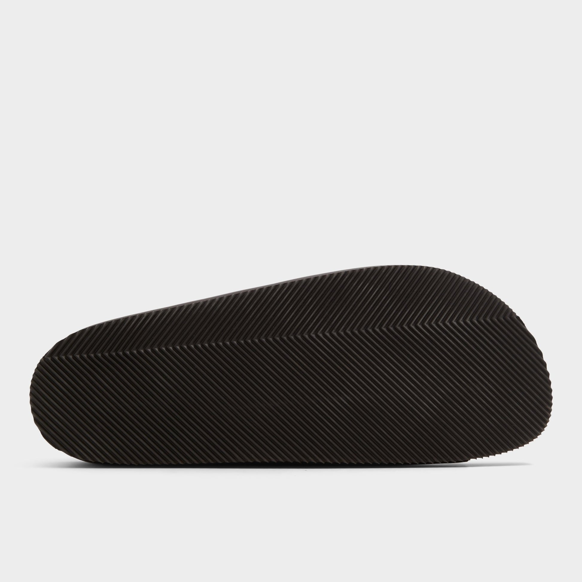 View of Dark Brown Kennebunk Slide sandal's sole