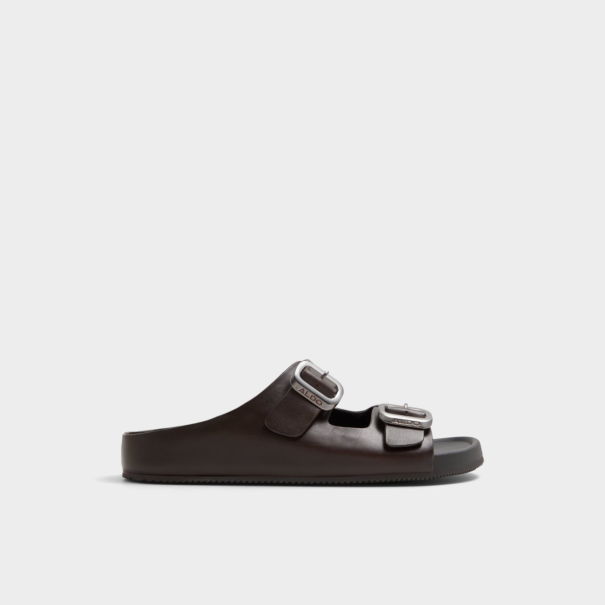 Main View of Dark Brown Kennebunk Slide sandal for Mens