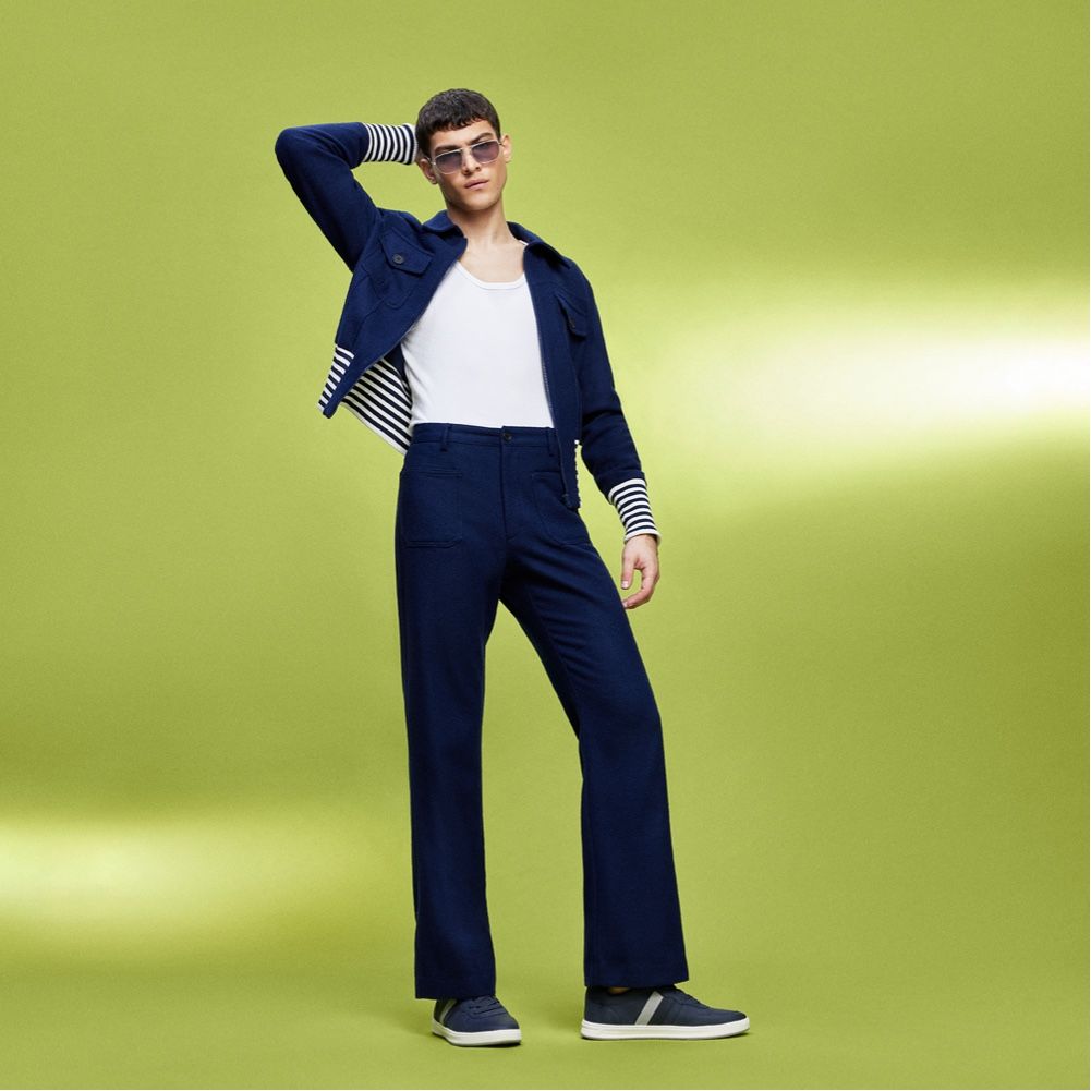 Morrisey Navy Men's Low top