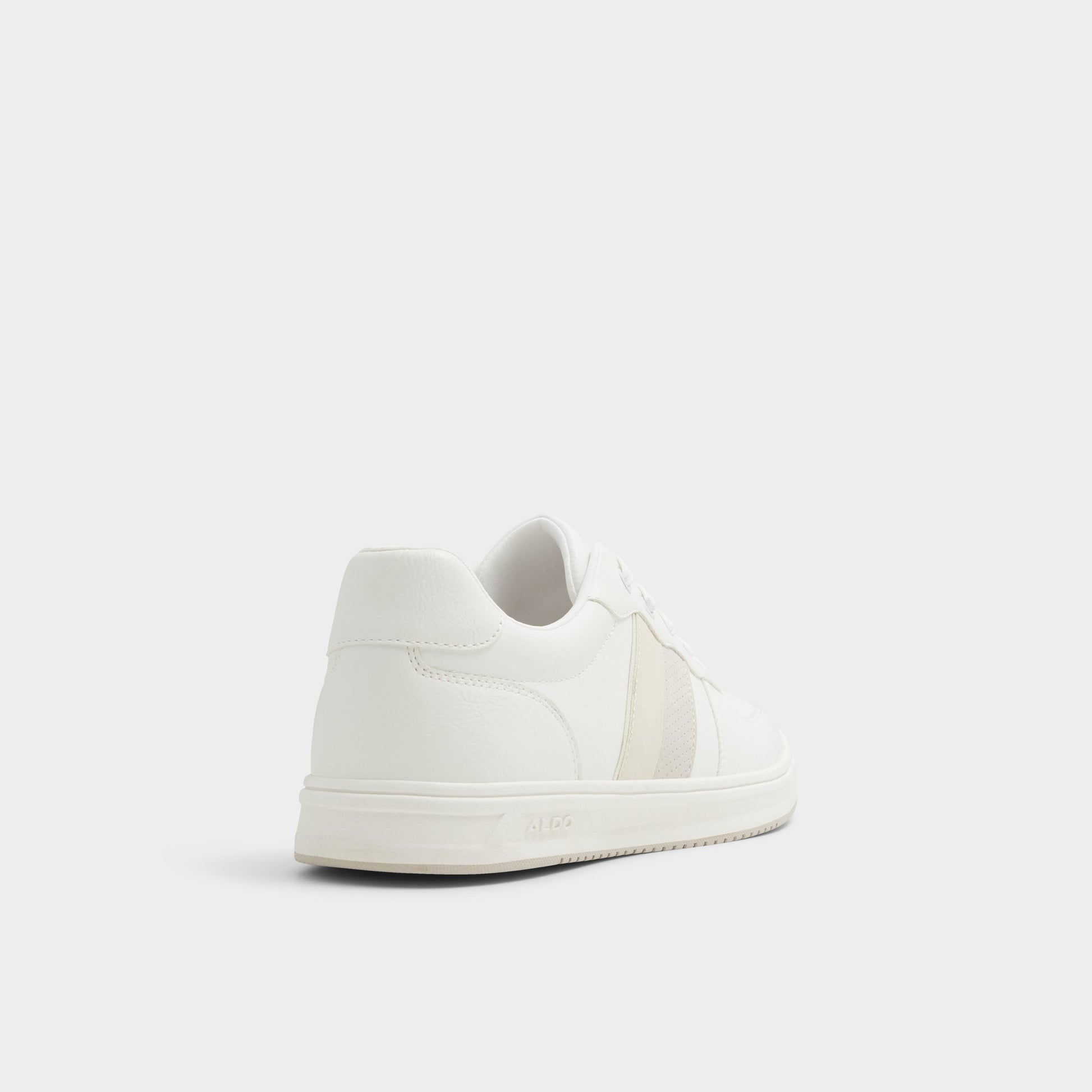 Three-quarter angle of Other White Morrisey Low top sneaker's back side