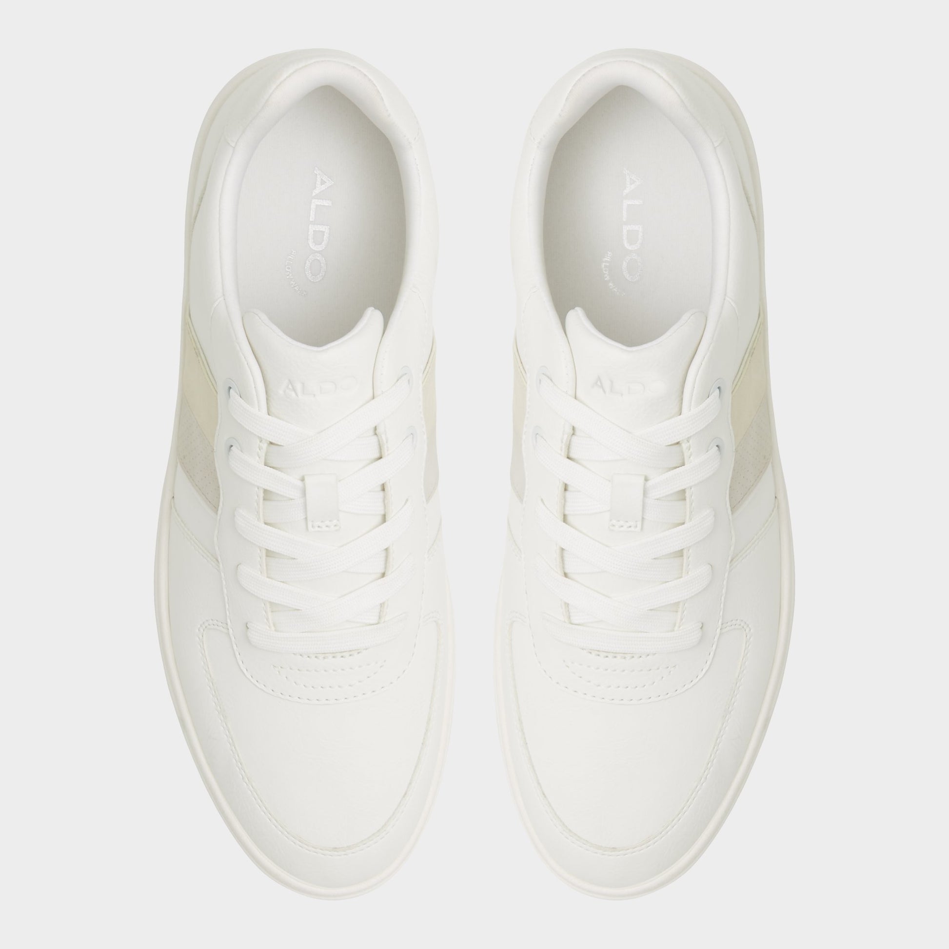 Top-down view of the Other White Morrisey Low top sneaker