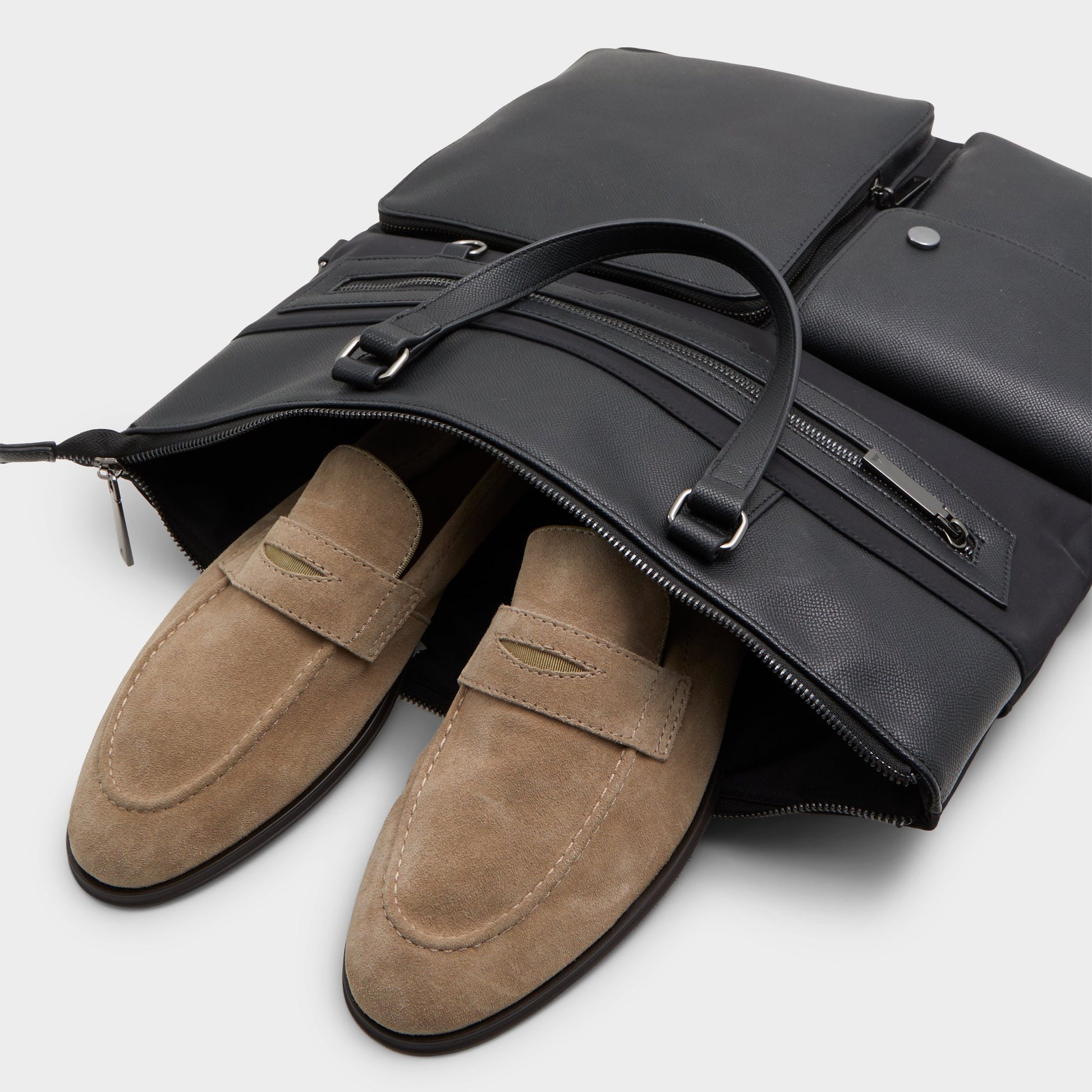 Highlighted view of a pair of Beige Journey Loafers