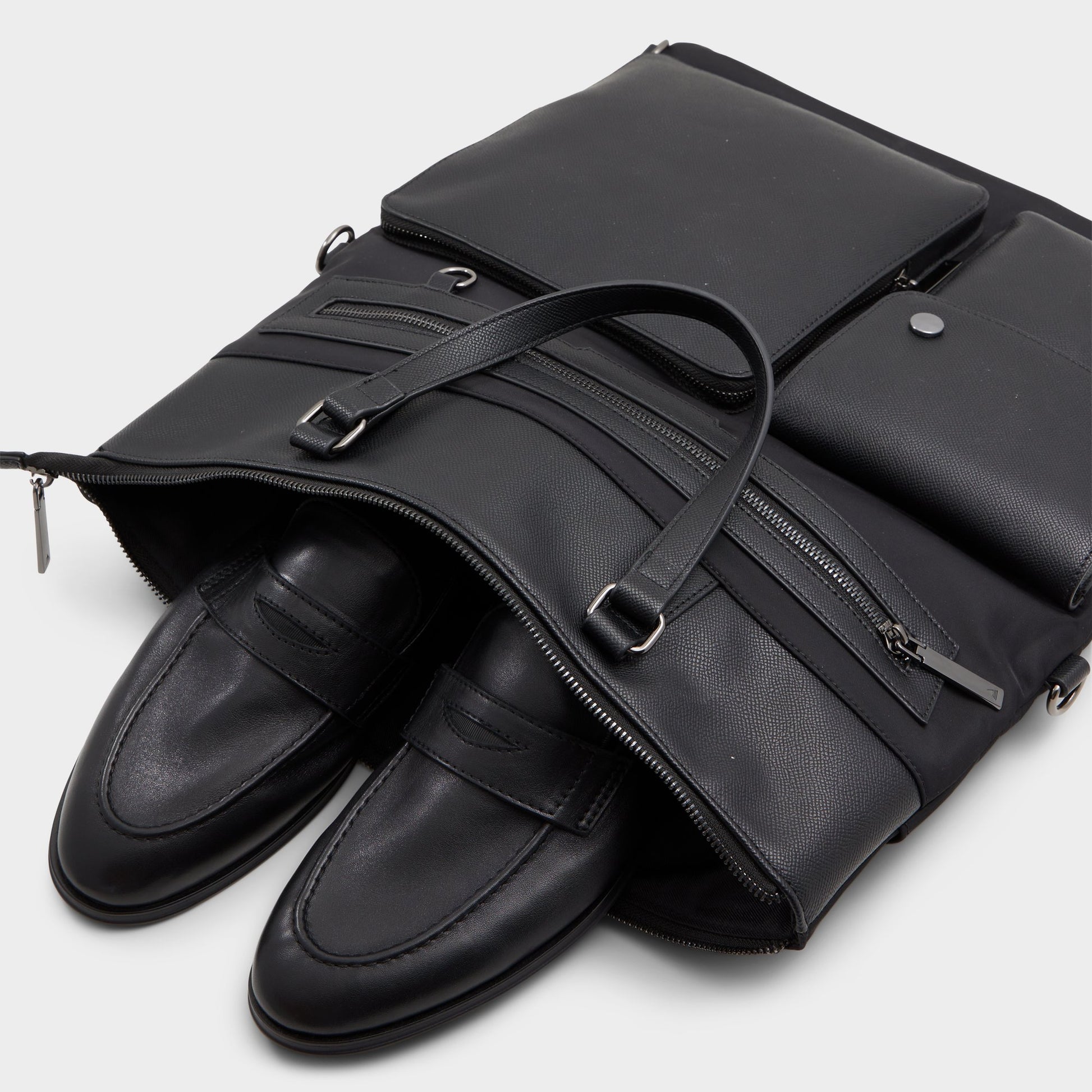 Highlighted view of a pair of Black Journey Loafers
