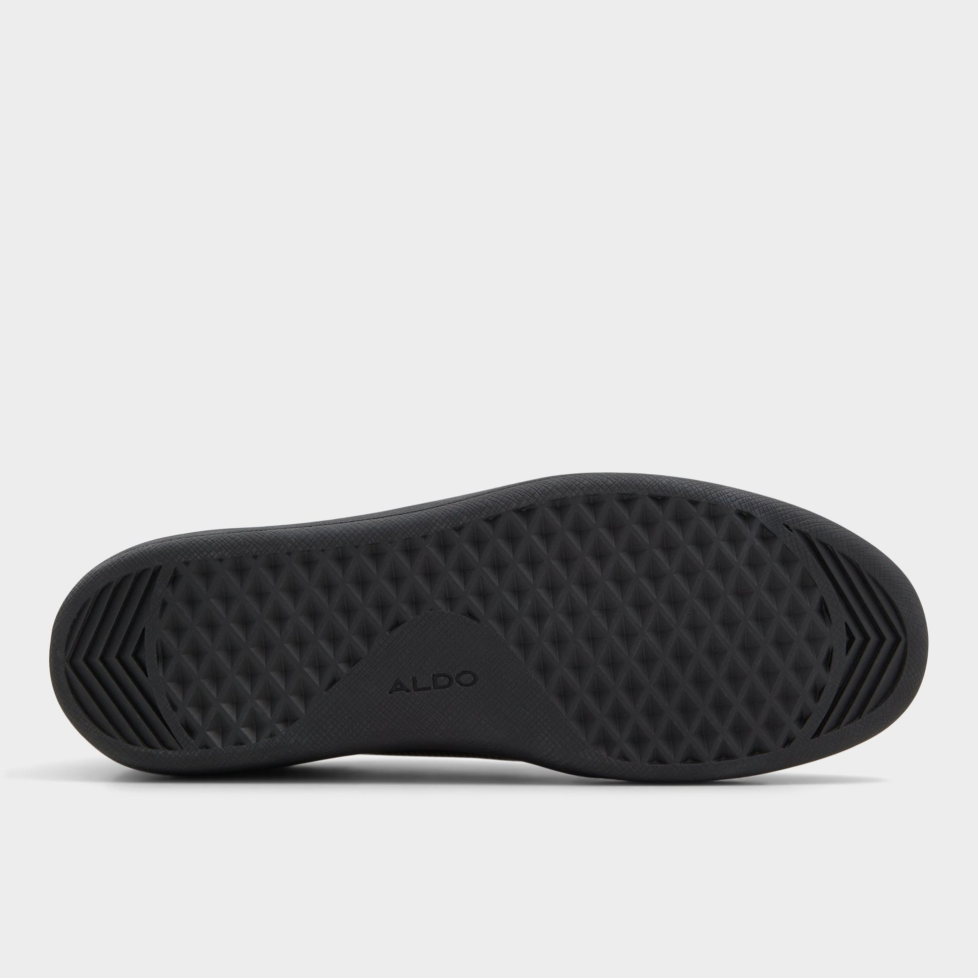 View of Black/Black Brewer Low top sneaker's sole