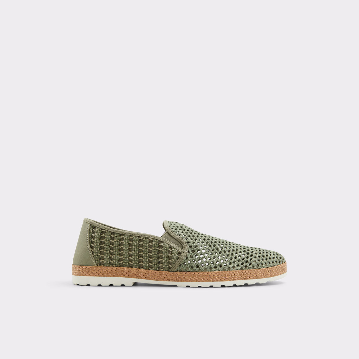 Main View of Light Green Kianou Espadrille for Mens