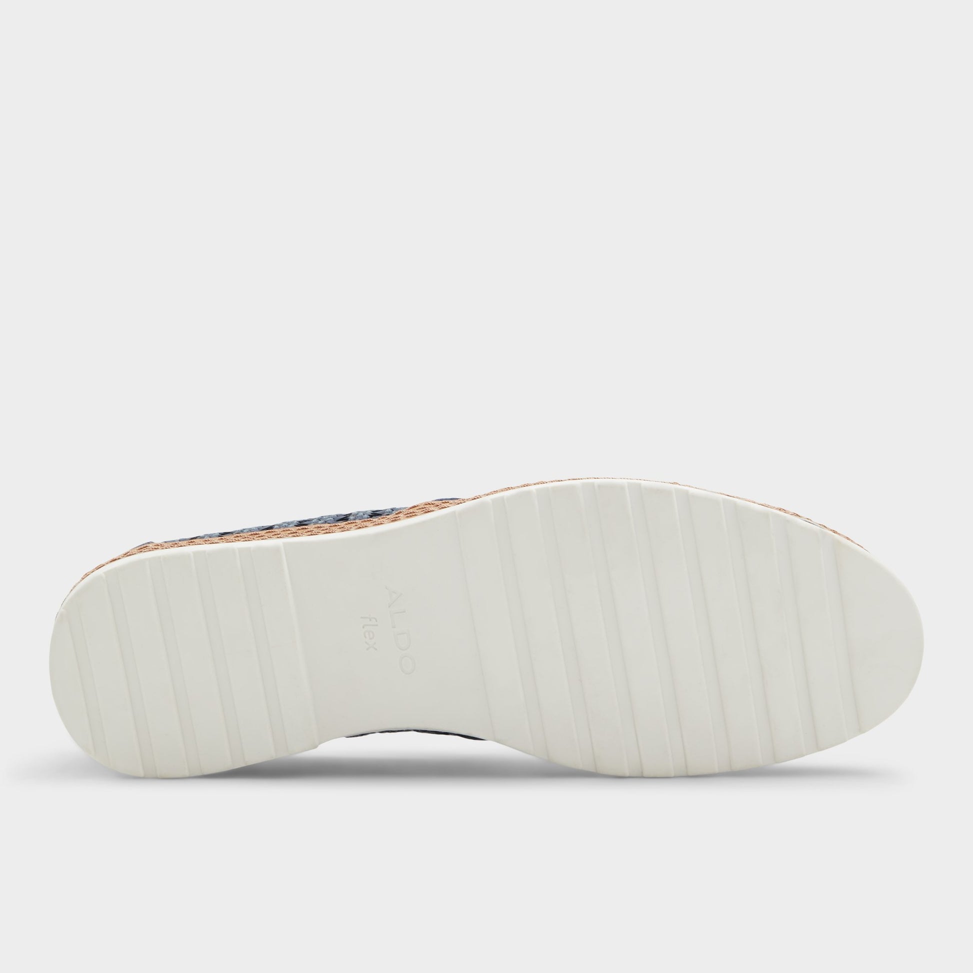 View of Open Navy Kianou Espadrille's sole