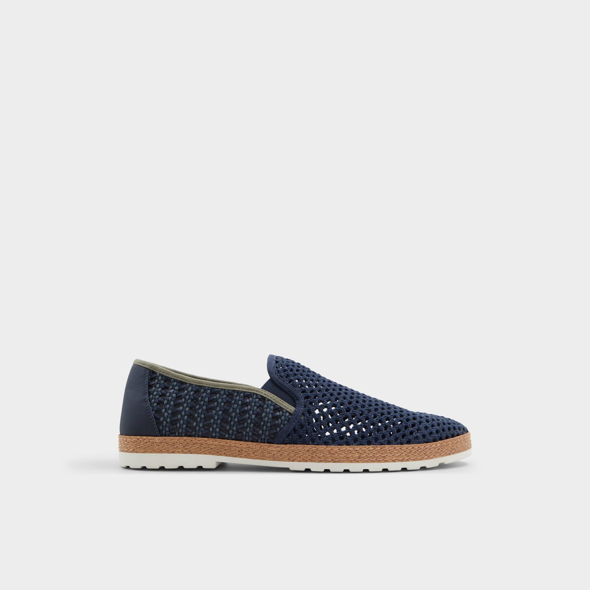 Main View of Open Navy Kianou Espadrille for Mens