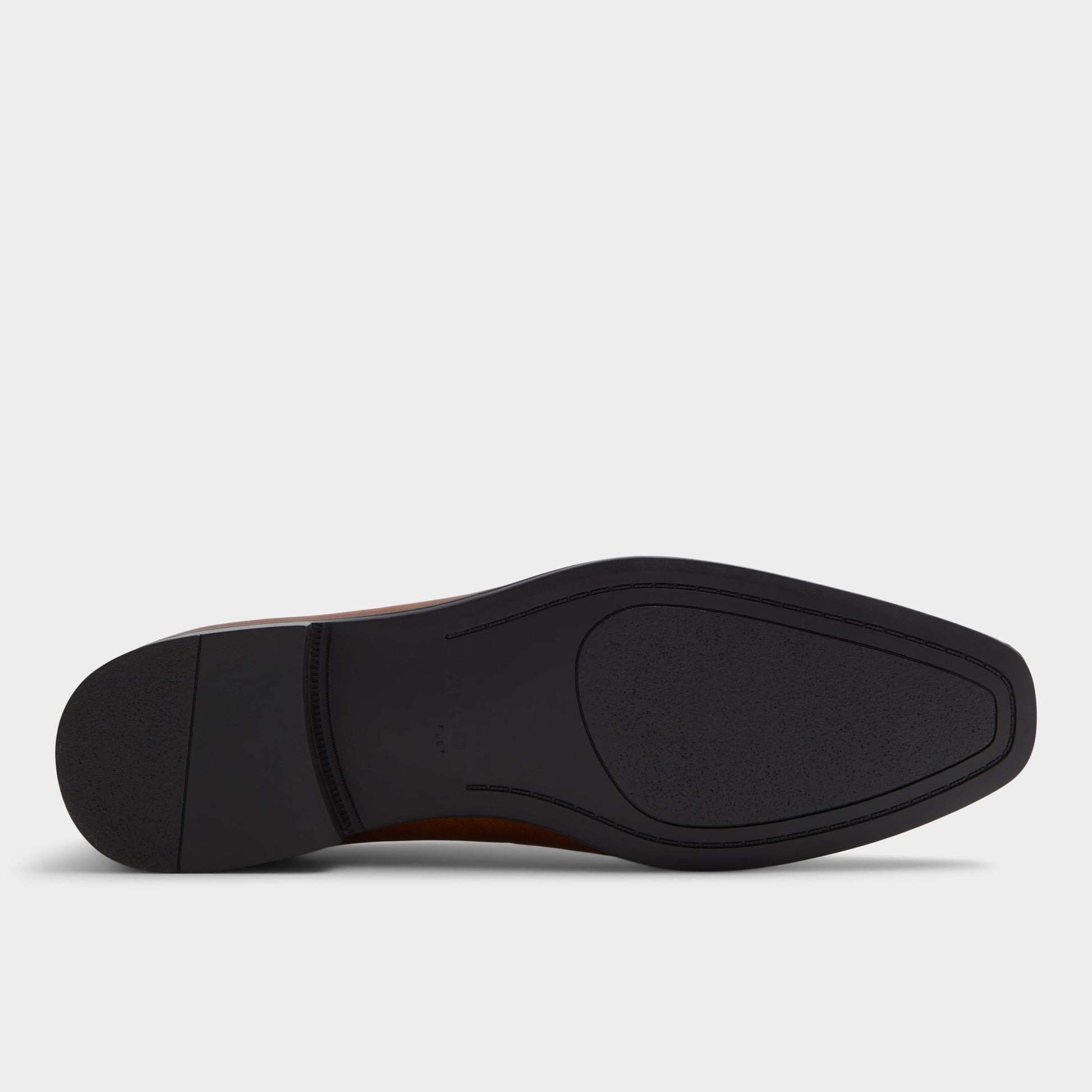 View of Cognac Biaggoo Oxford shoe's sole