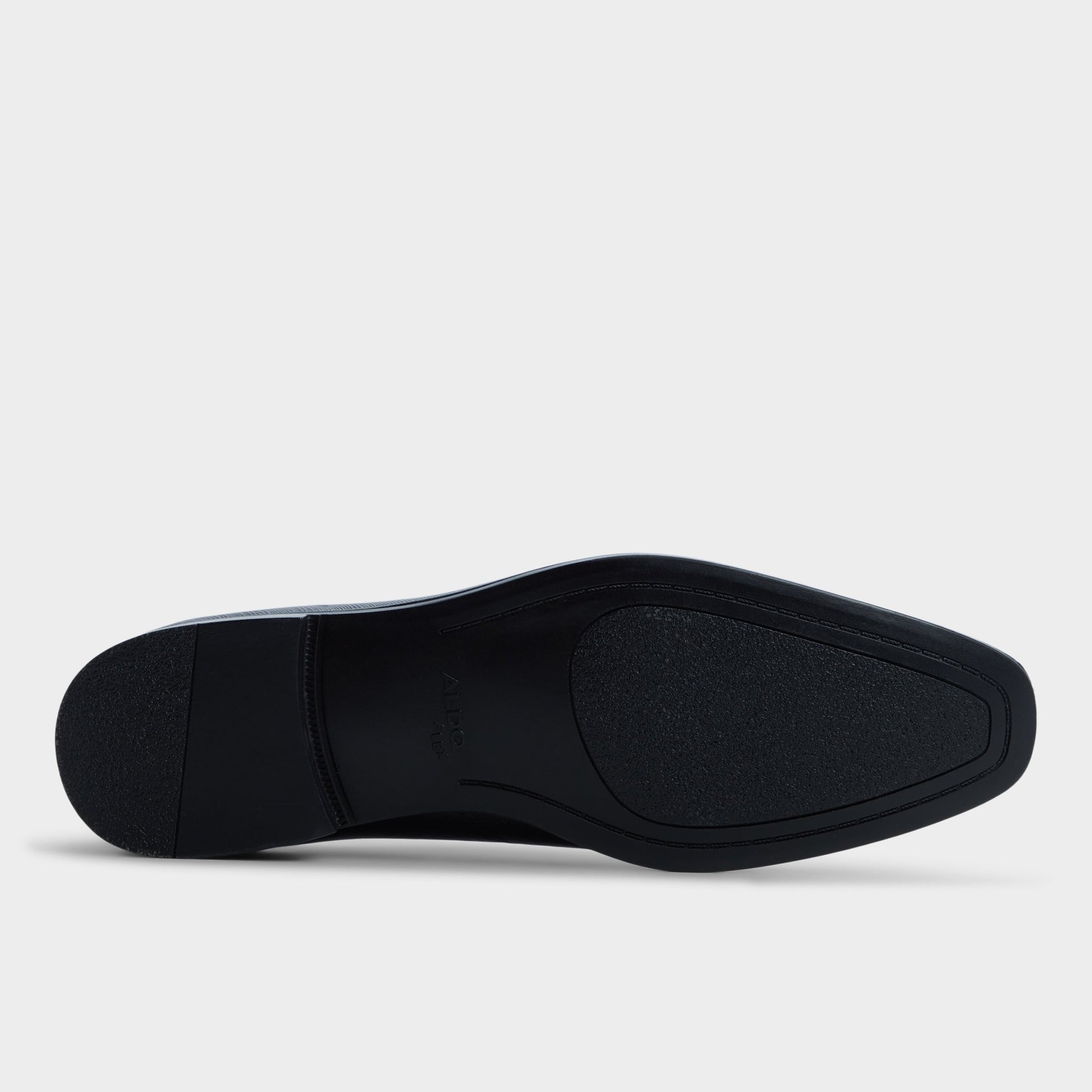 View of Black Biaggoo Oxford shoe's sole