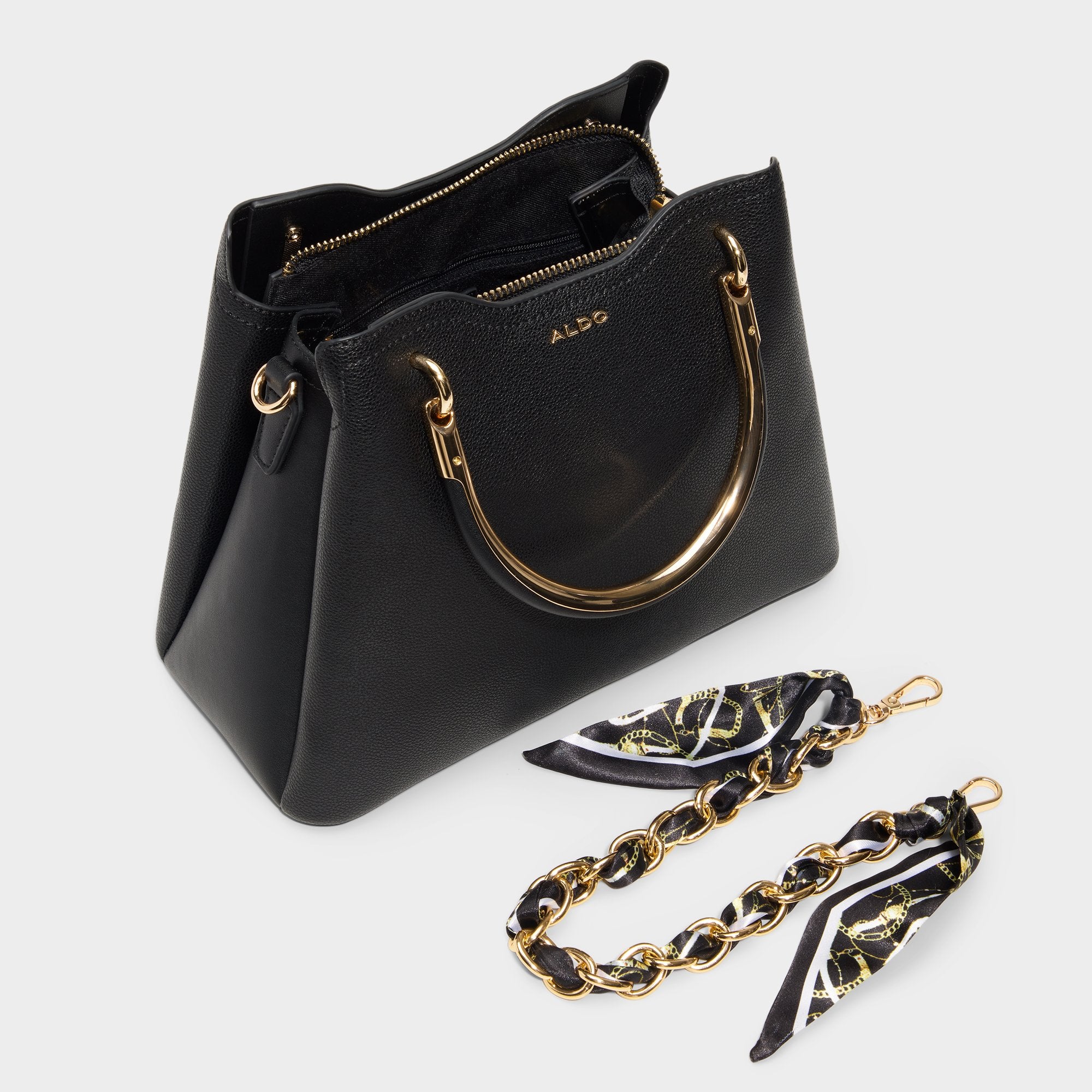 Arrayan Black Women's Top Handle Bags