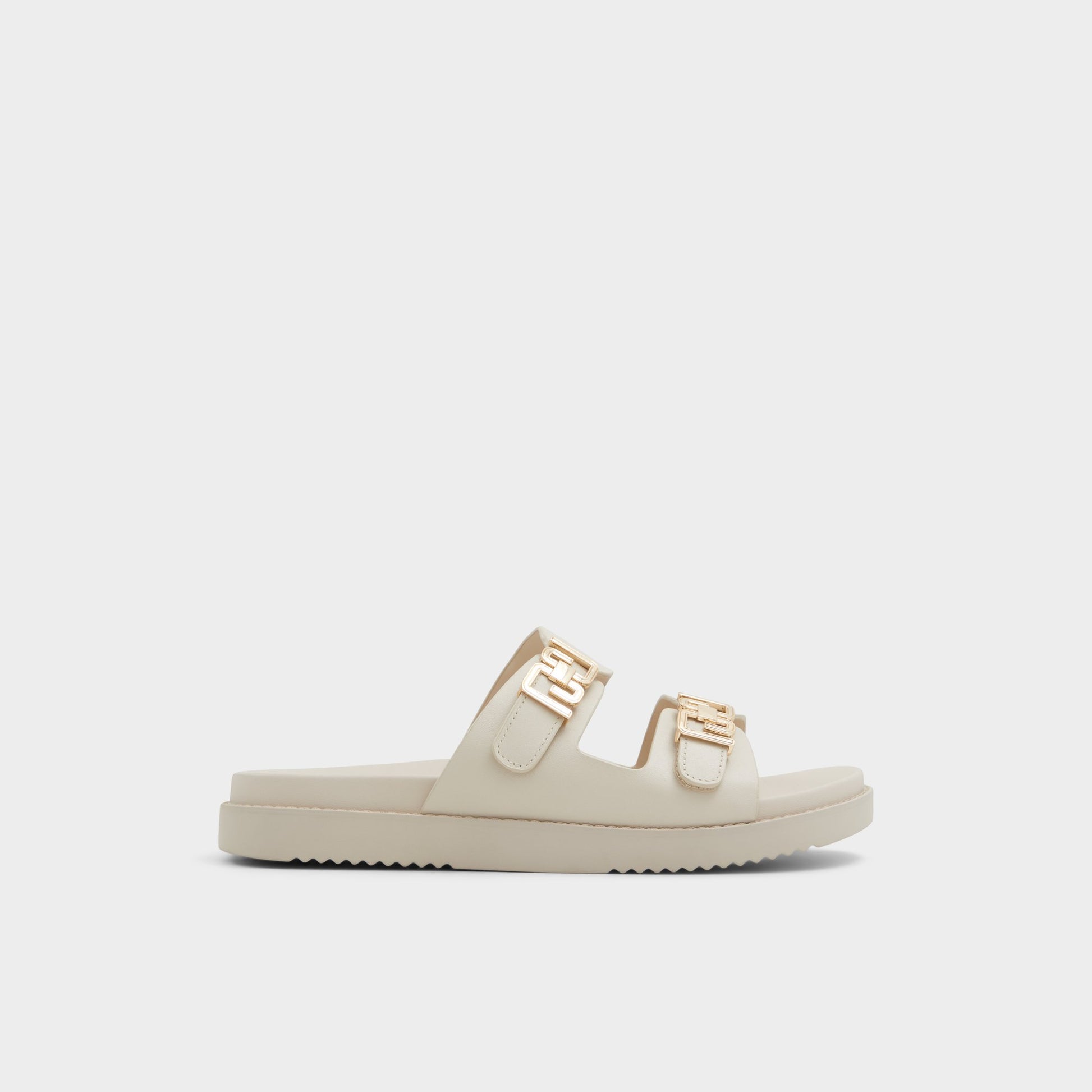 Main View of Other white Alessie Footbed sandal for Womens