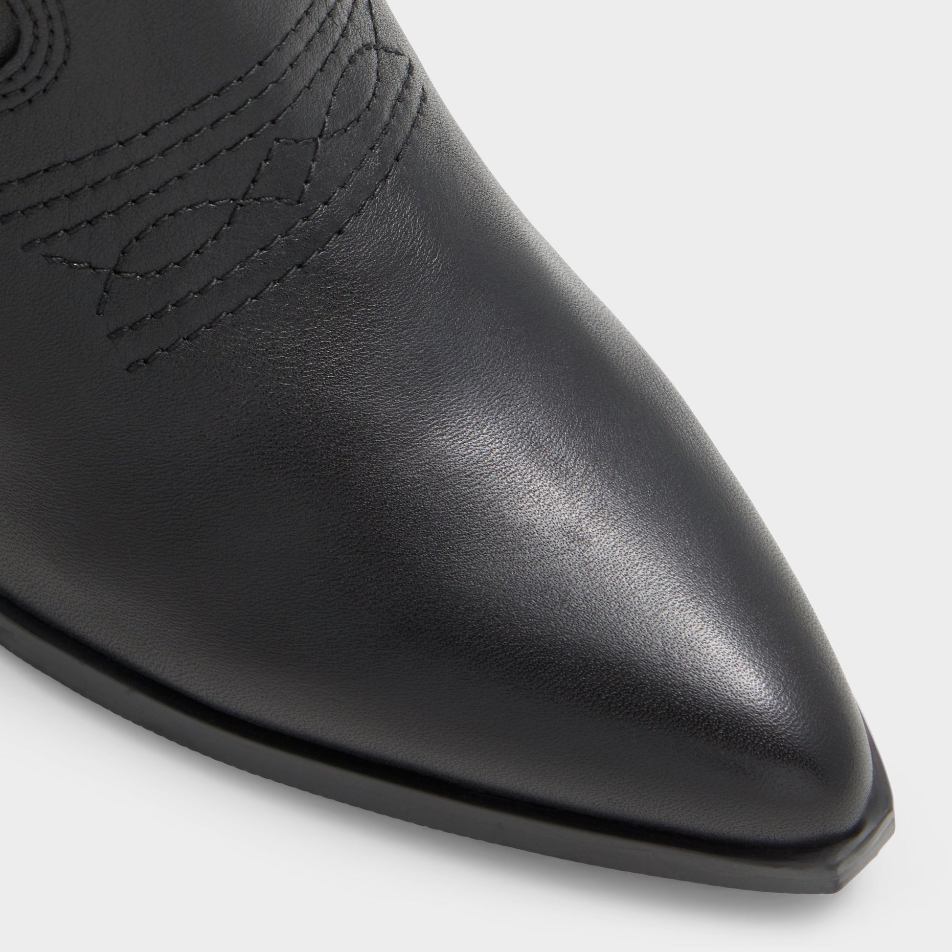 Close-up of the Other Black Alamo Western boot