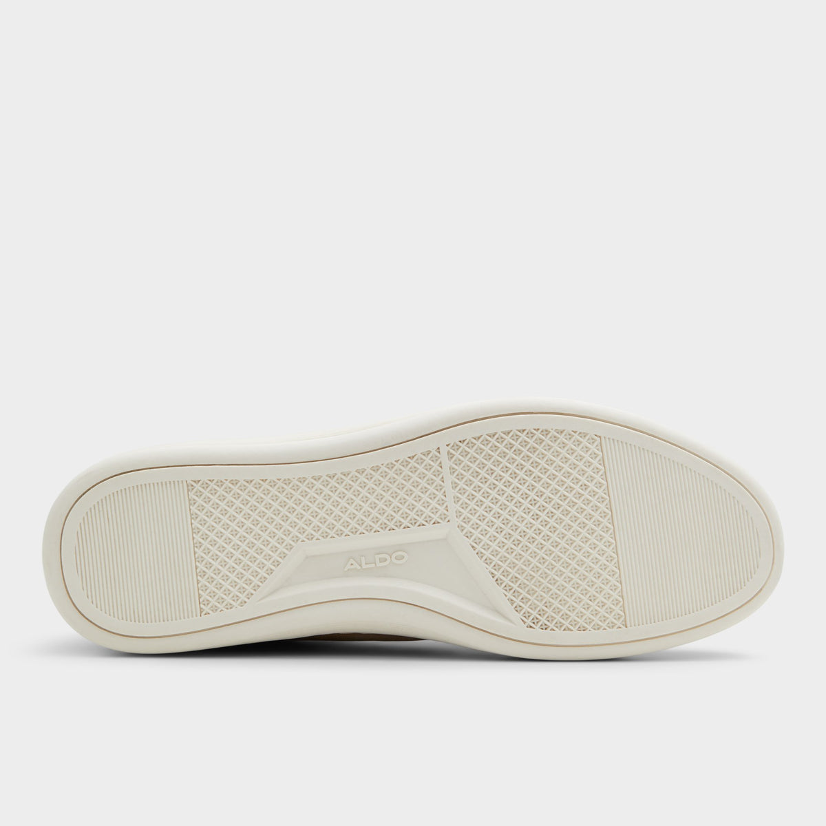 View of Beige Greyson Low top sneaker's sole