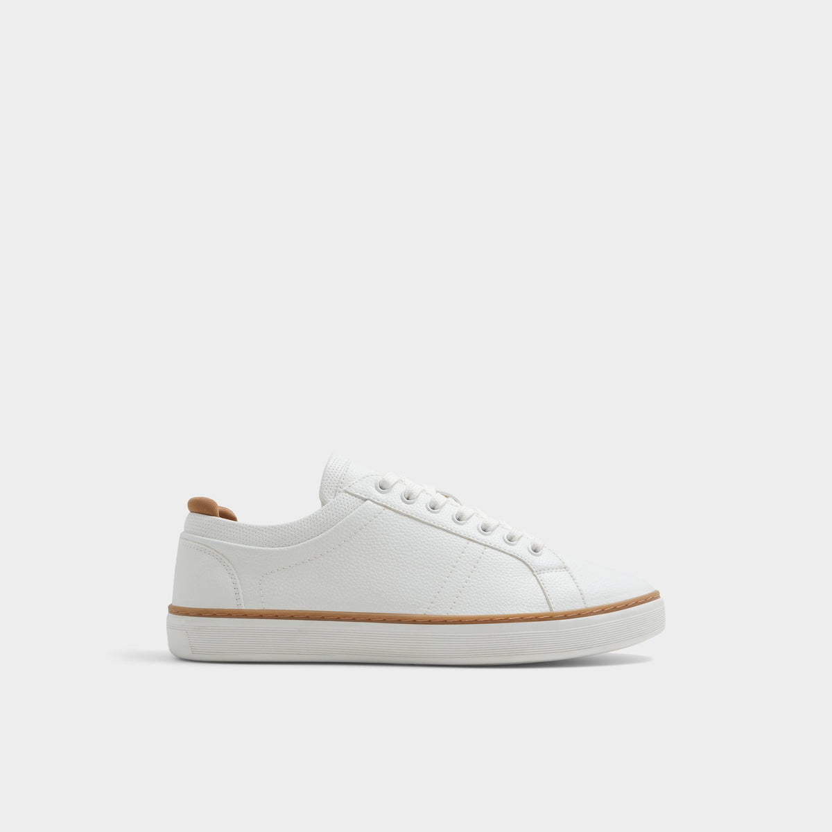 Main View of White Greyson Low top sneaker for Mens