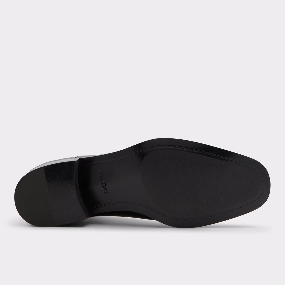 View of Black Ruchstock Chelsea boot's sole
