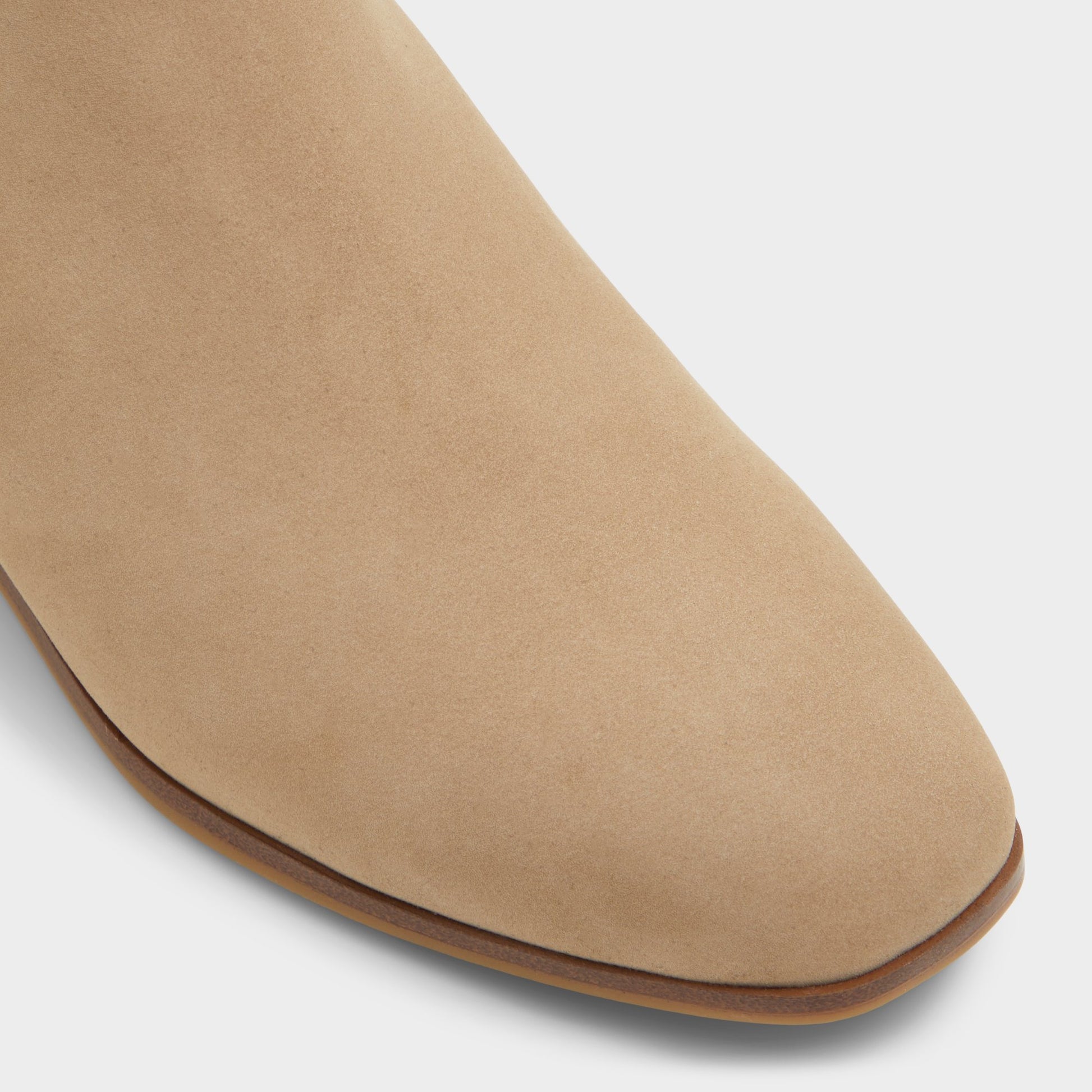 Close-up of the Khaki Verity Chelsea boot