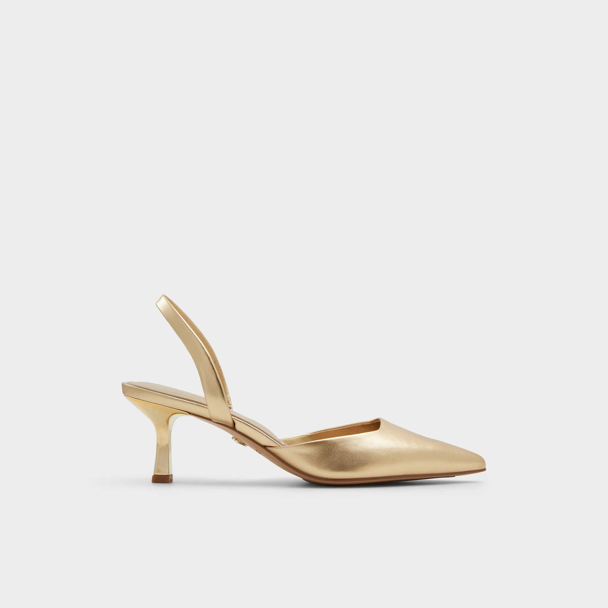 Main View of Gold Gavedessi Slingback heel for Womens